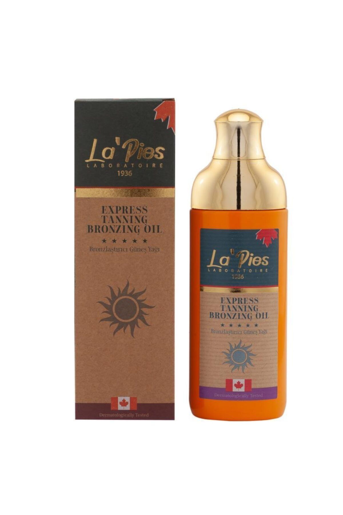 Lapies Bronzlaştırıcı Güneş Yağı 200 Ml