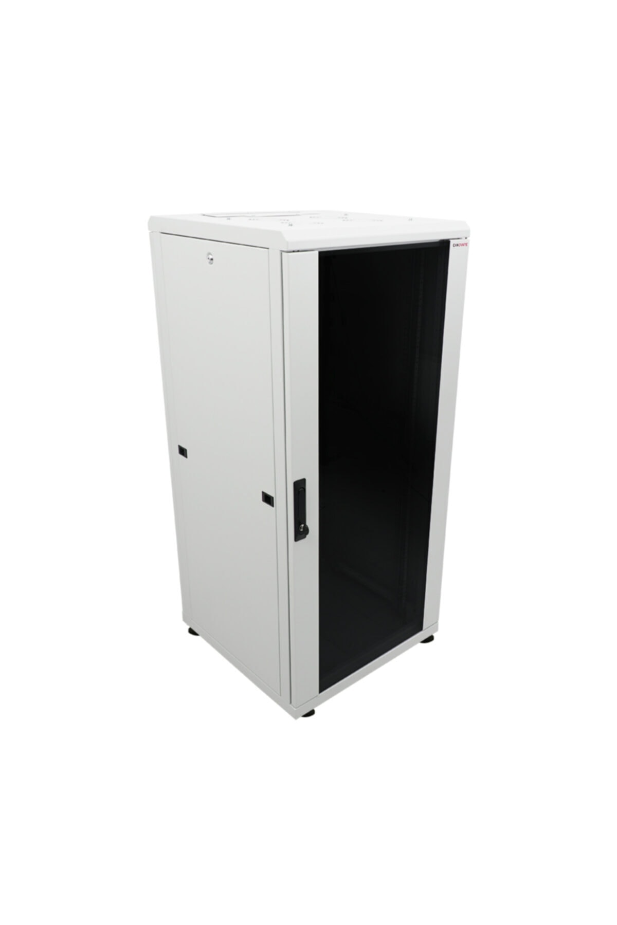 CANOVATE 32u 800x800mm 19'' Dikili Tip Network Rack Kabinet Gri 2 Yıl Üretici Garantili