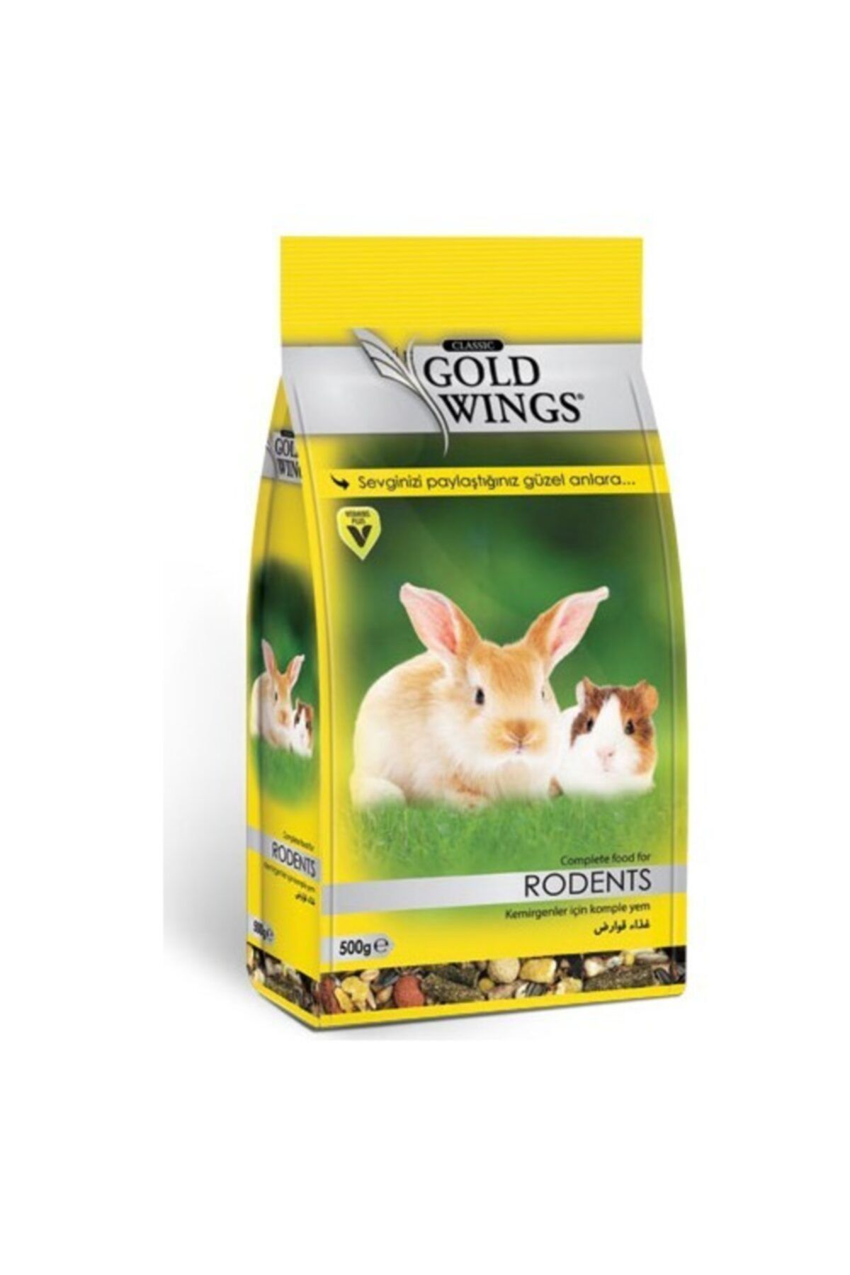 Gold Wings Kemirgen Yemi Gw Classic Altın Seri 500 Gr