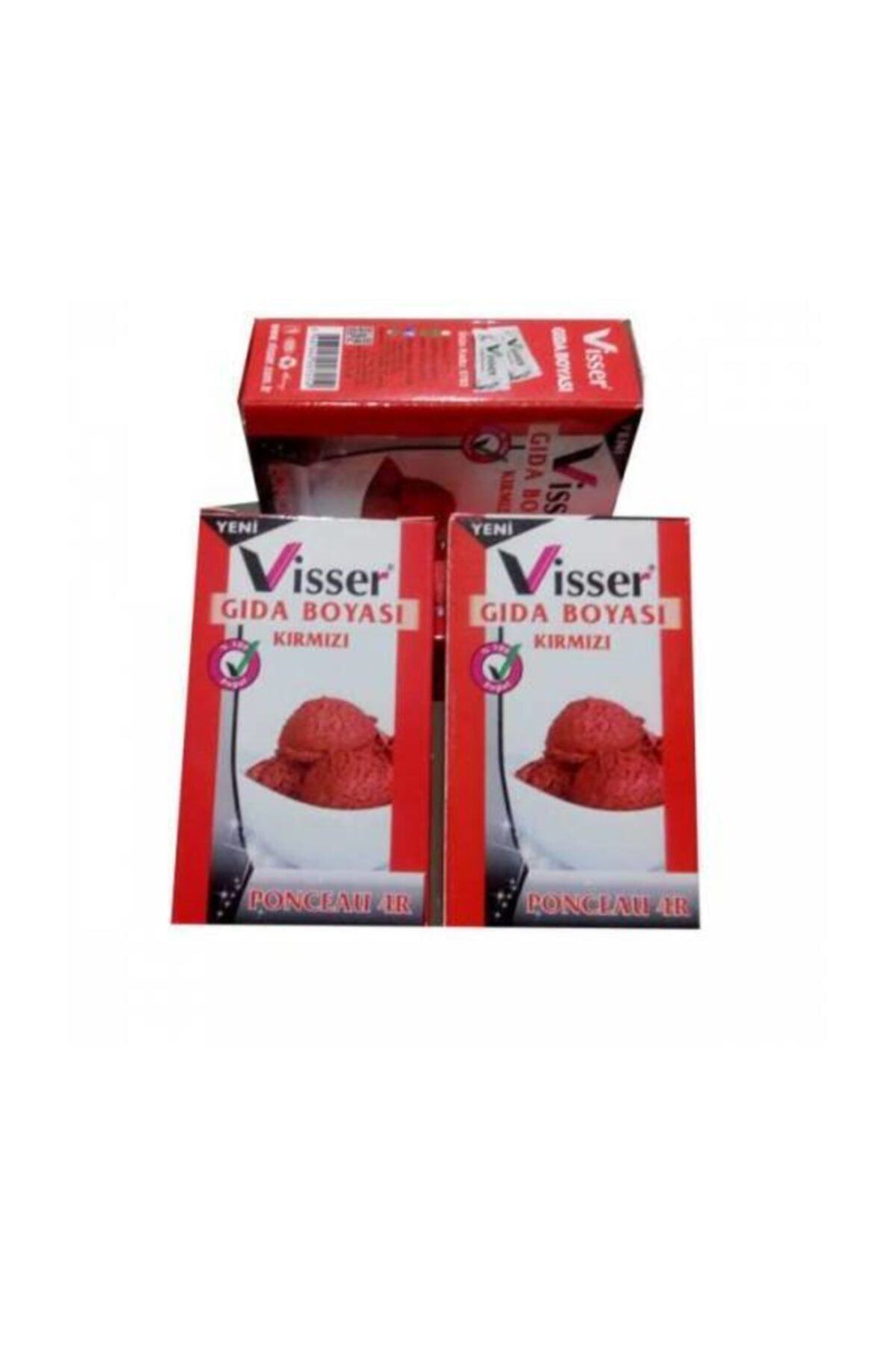 Visser Toz Gıda Boyası Kırmızı G.b