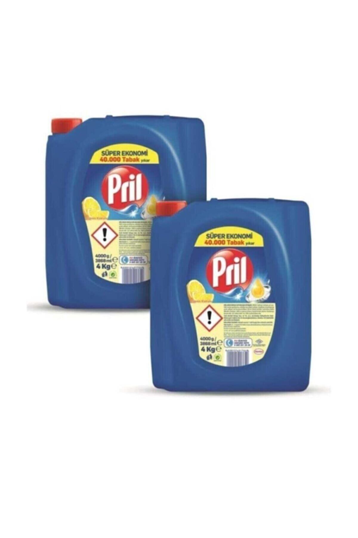 Pril Sıvı Bulaşık Deterjanı 4 Kg X 2 Adet