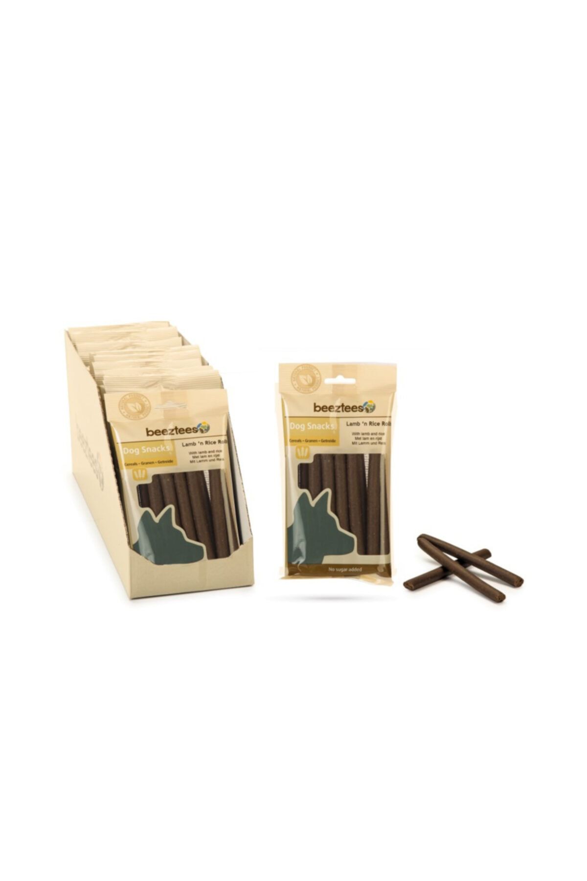 Beeztees Kuzulu+pirinçli Köpek Ödülü Çubuk 150g