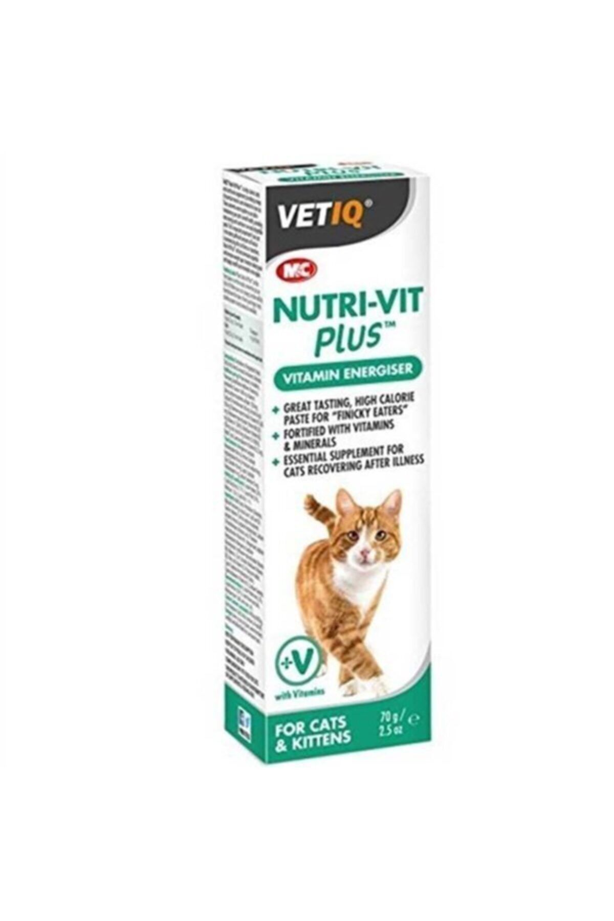 Mark Mc Vetıq Nutrivit Plus Kediler Için Iştah Açıcı Vitamin Macunu 70 Gr