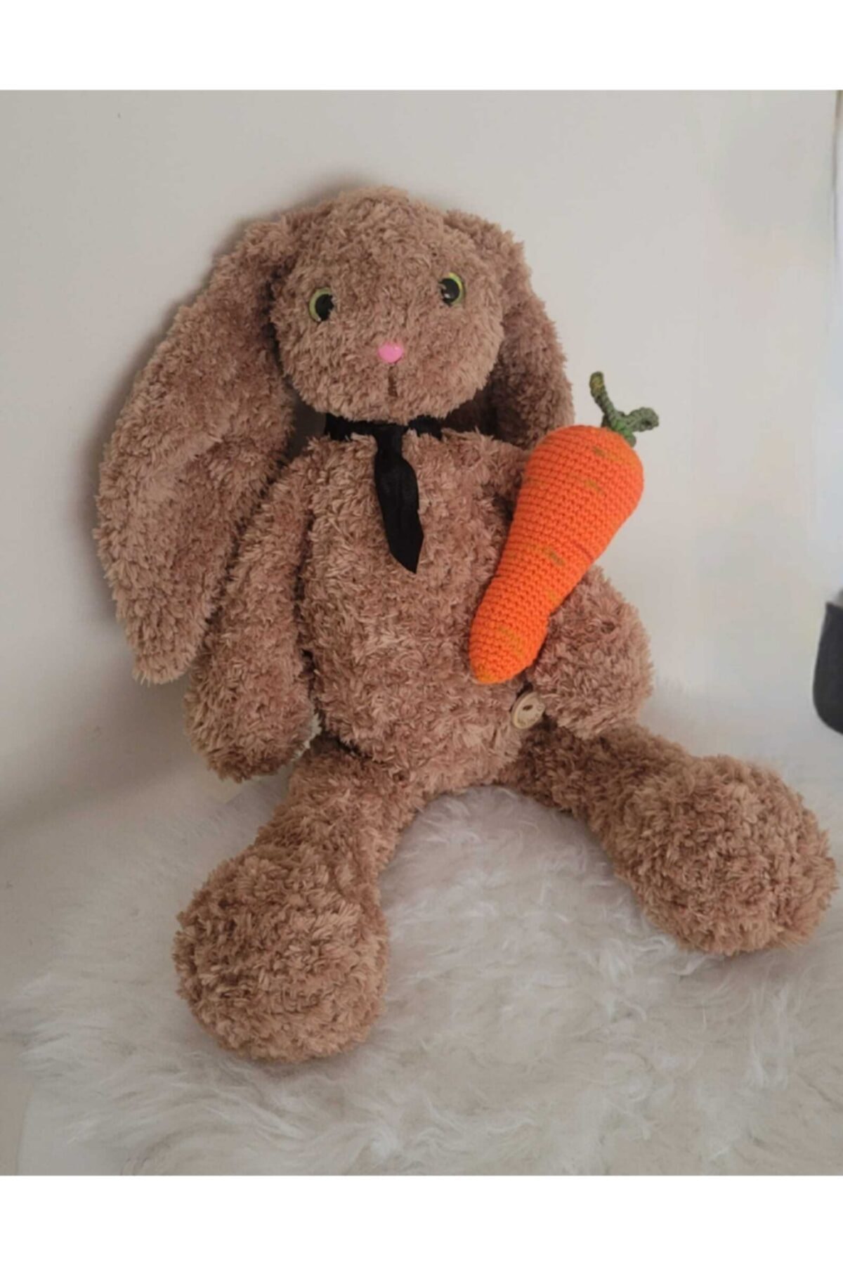 AKSA TİCARET Yumuş Amigurumi Organik Oyuncak Bebek