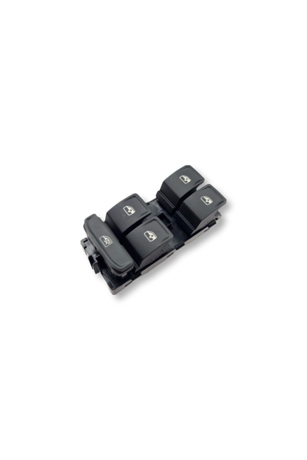 MCAR Seat Leon Mk3 2013-2020 Ön Sol Cam Düğme Tuş Takımı Dörtlü (kırmızı Aydınlatma) 5g0959857f