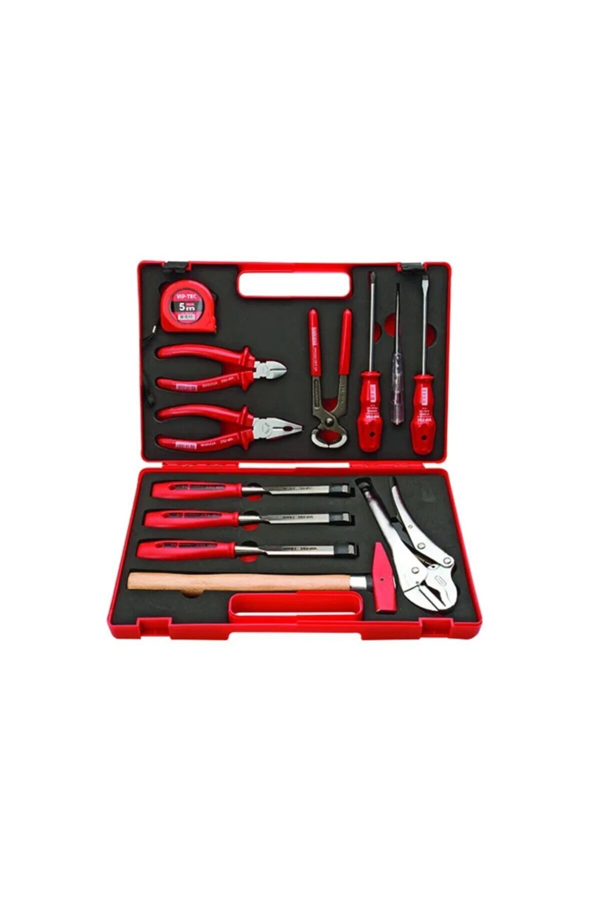 VipTec Marangoz Takımı 12 Parça Vt210312