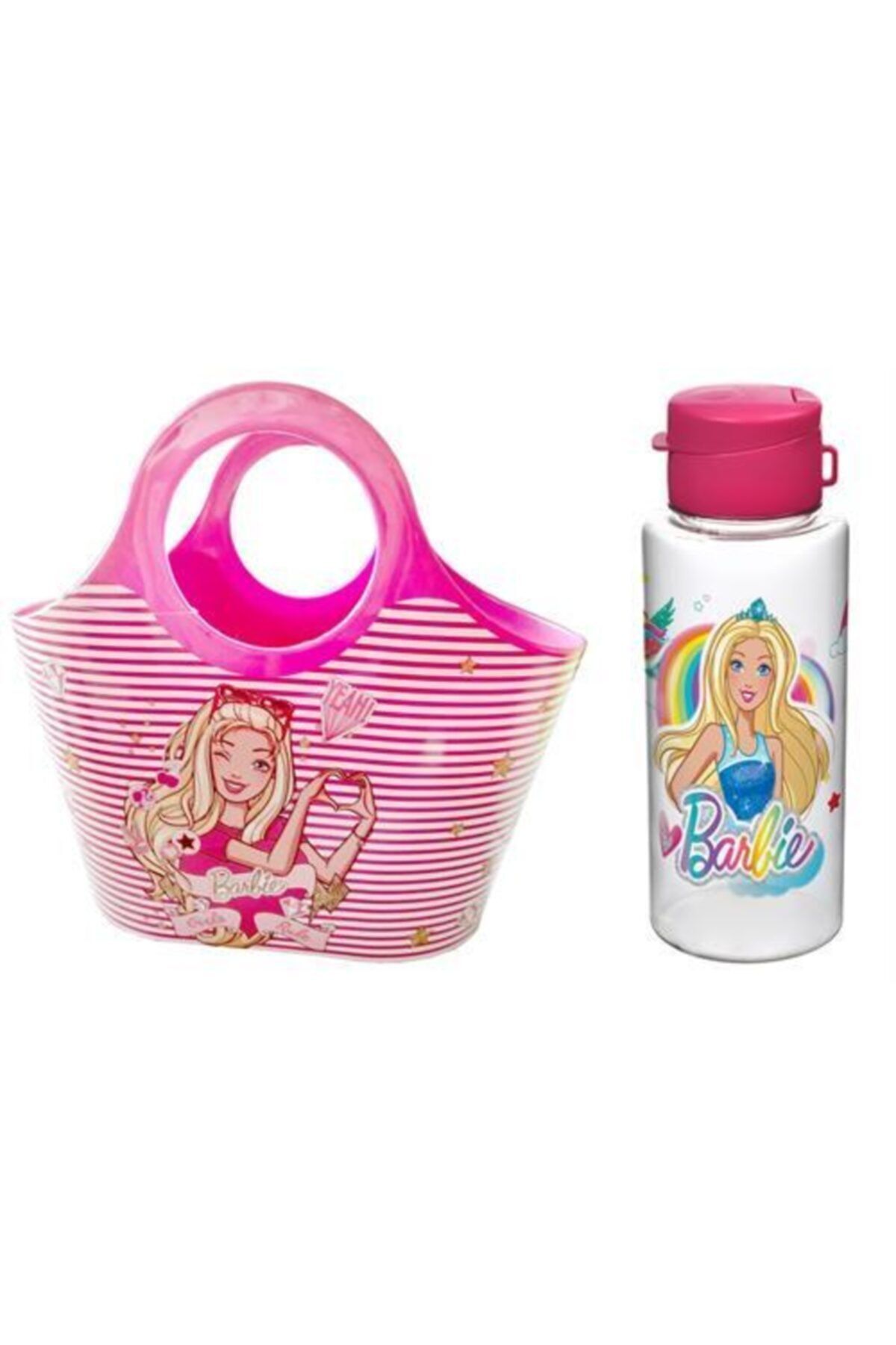 MağazanYanında Barbie Çocuk Çantası Matara Seti 714229