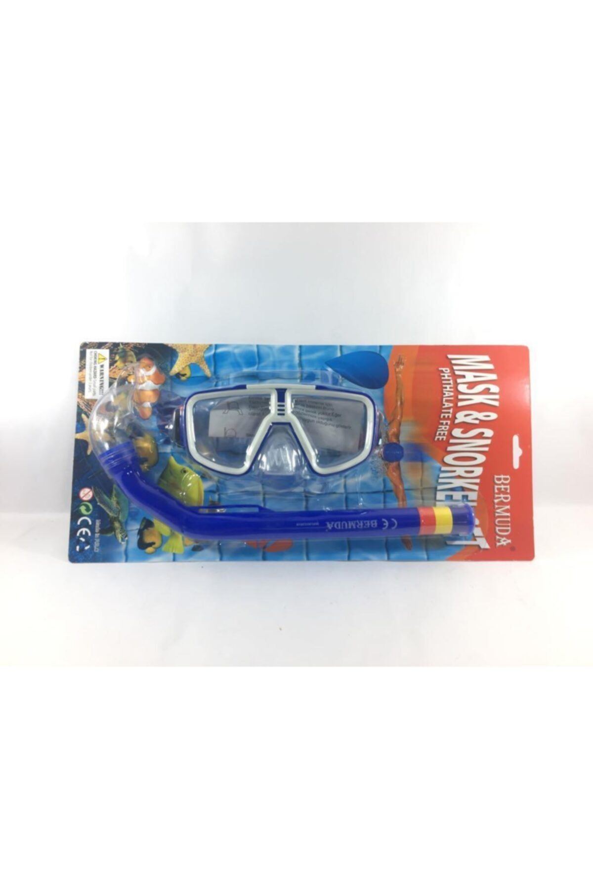 BERMUDA Maske Snorkel Set Dalış Seti - 66056