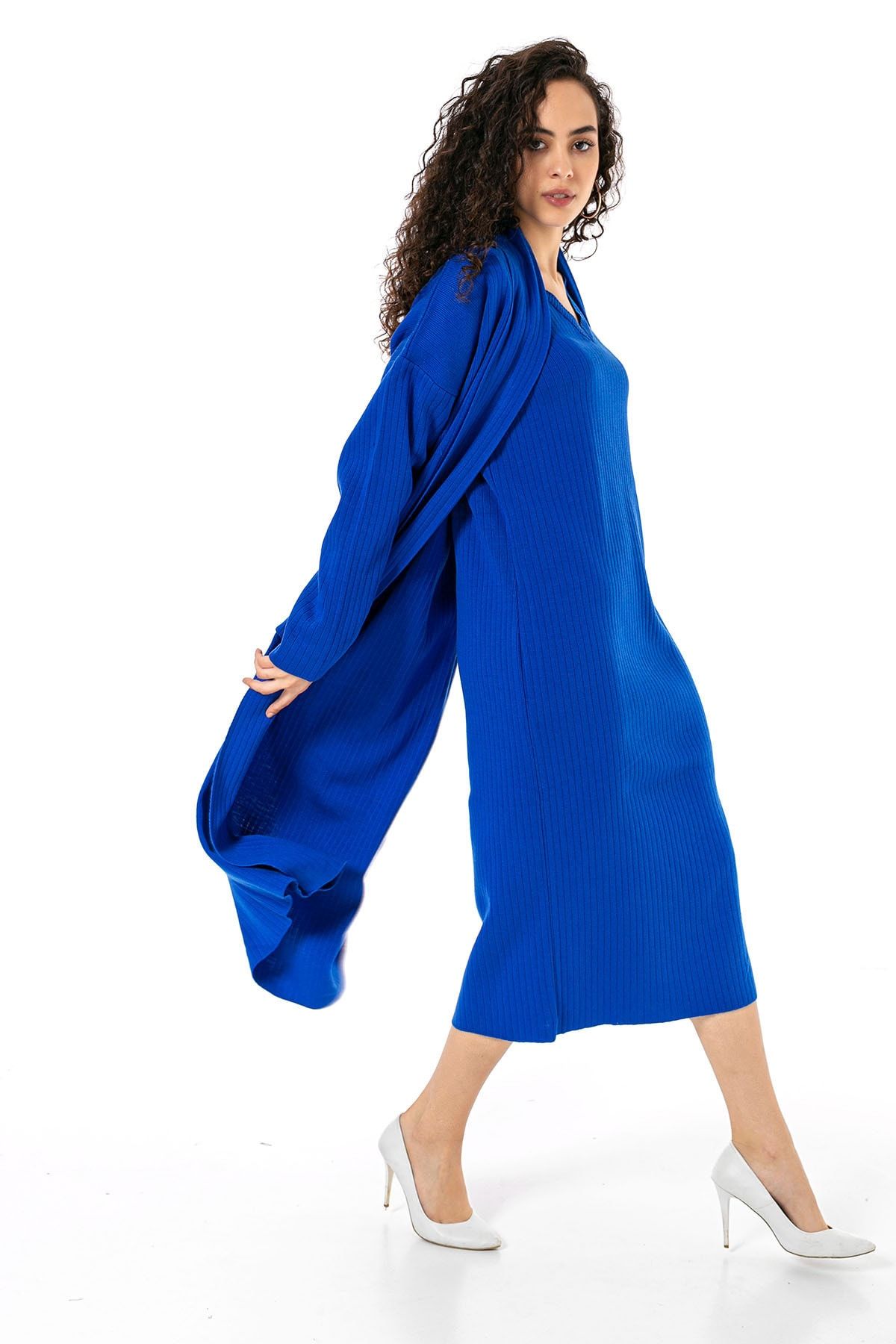 Looklish Saks 2 Li Triko Takım