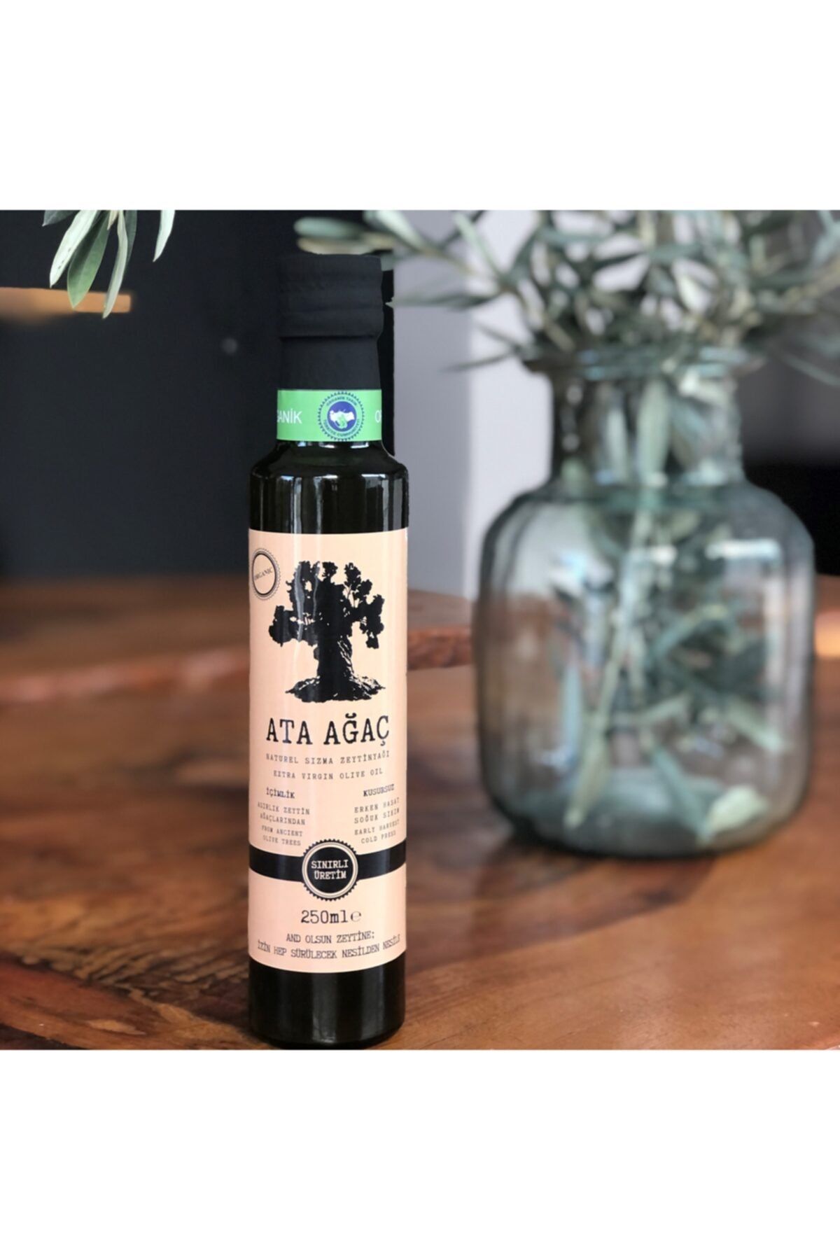 ATA AĞAÇ Organik Natürel Sızma Zeytinyağı 250 ml