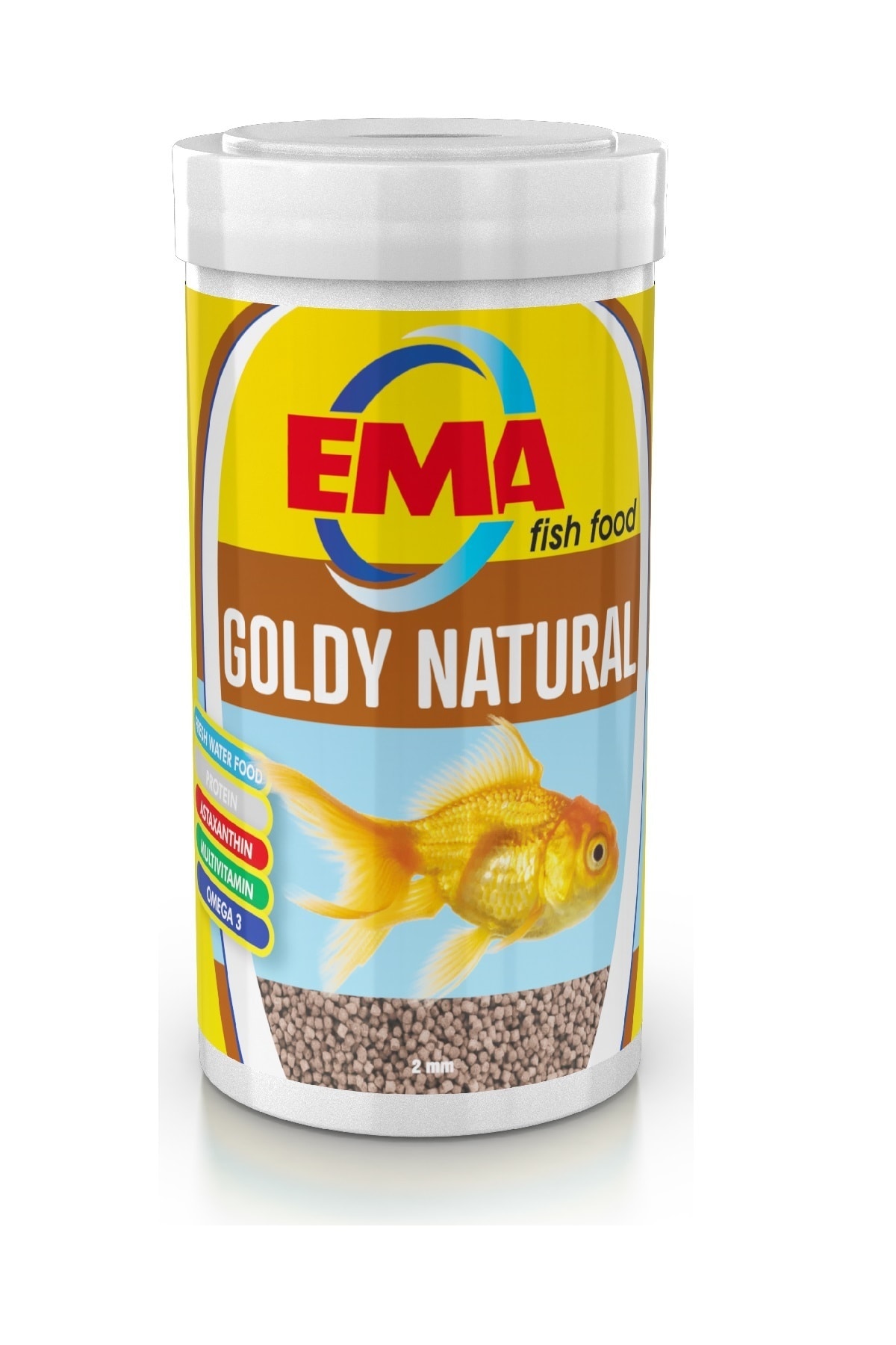 ema Goldy Natural Japon Balığı Yemi 100 ml