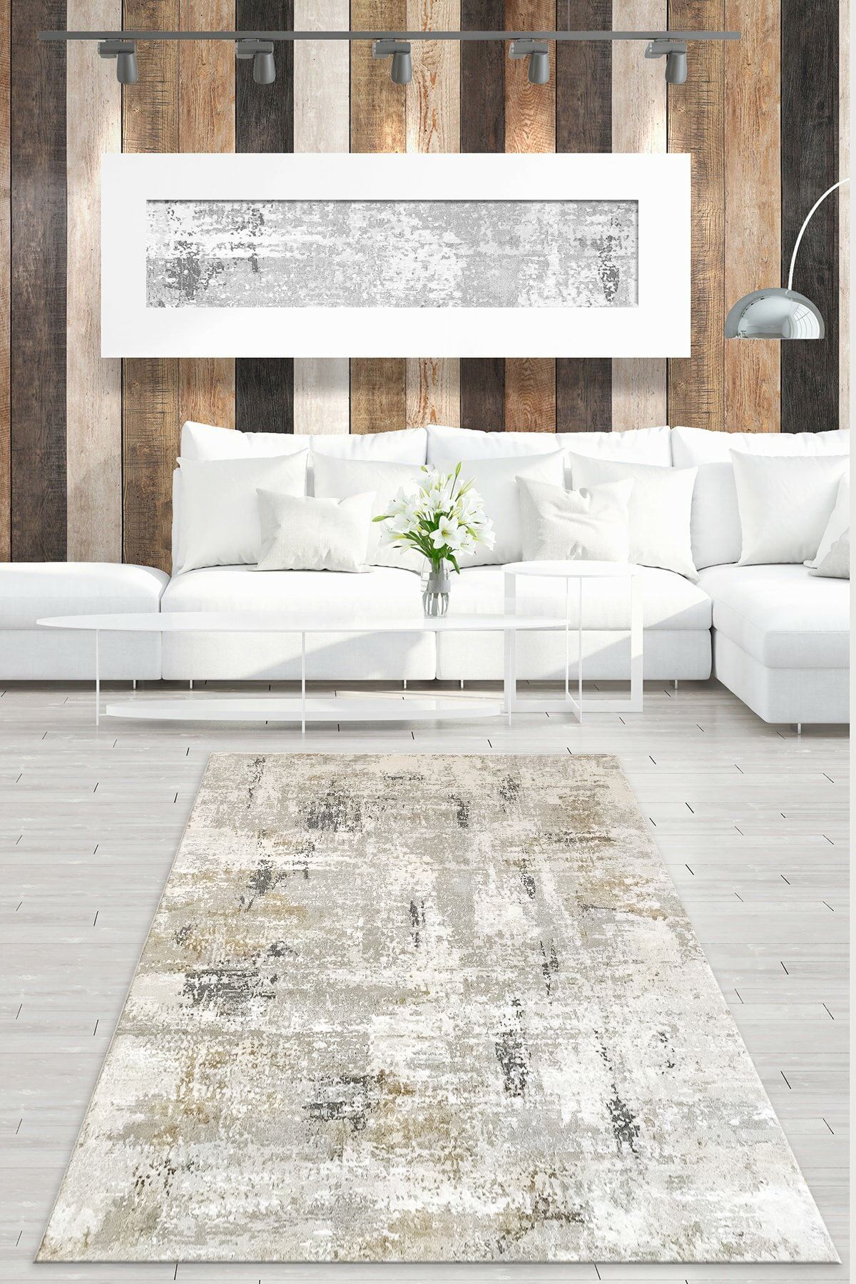 G&C HOME Kaymaz Dijital Baskılı Süngerli Halı Örtüsü 1157