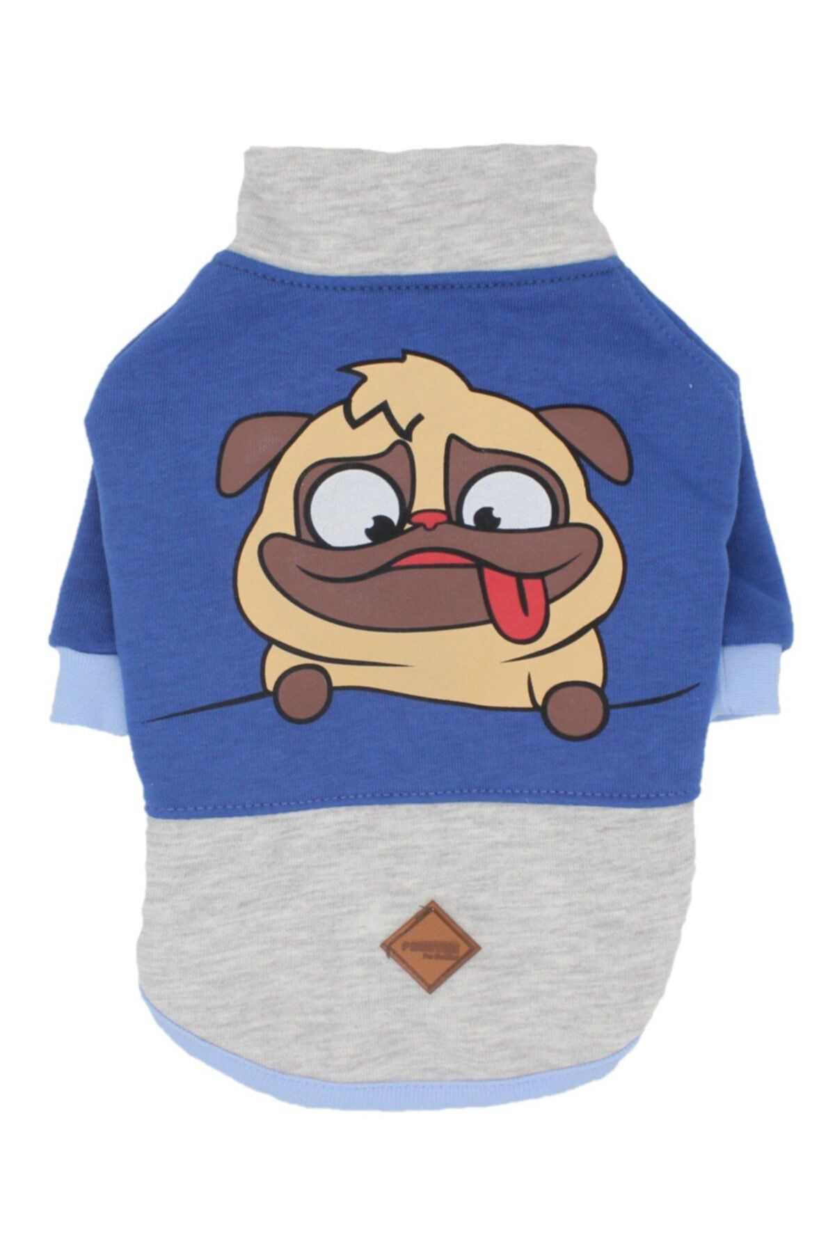 Pawstar Sax Pug Sweat Küçük Irk Köpek Kıyafeti