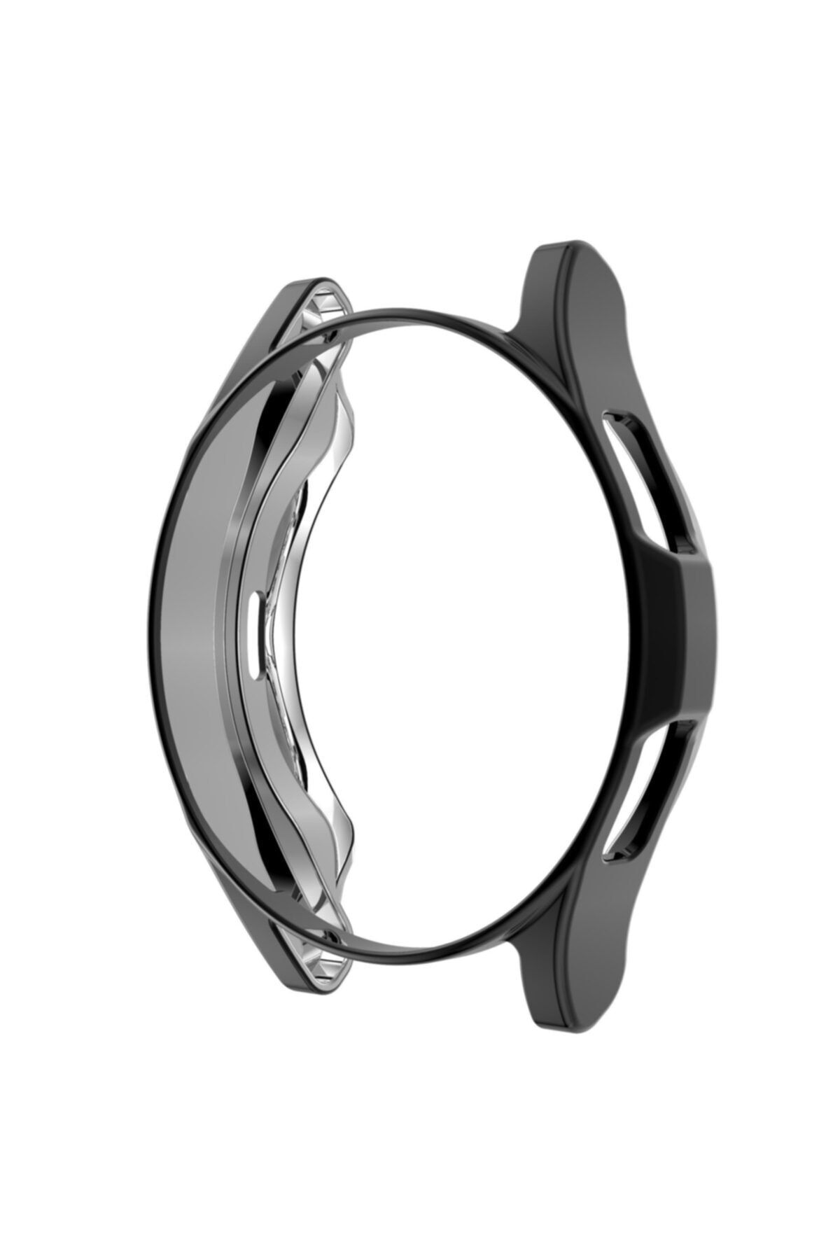AktarMobile Galaxy Watch 4 Classic 46 Mm Kasa Koruyucu Gövde Koruma Body Gard Darbe Emici (ÖNÜ AÇIK)