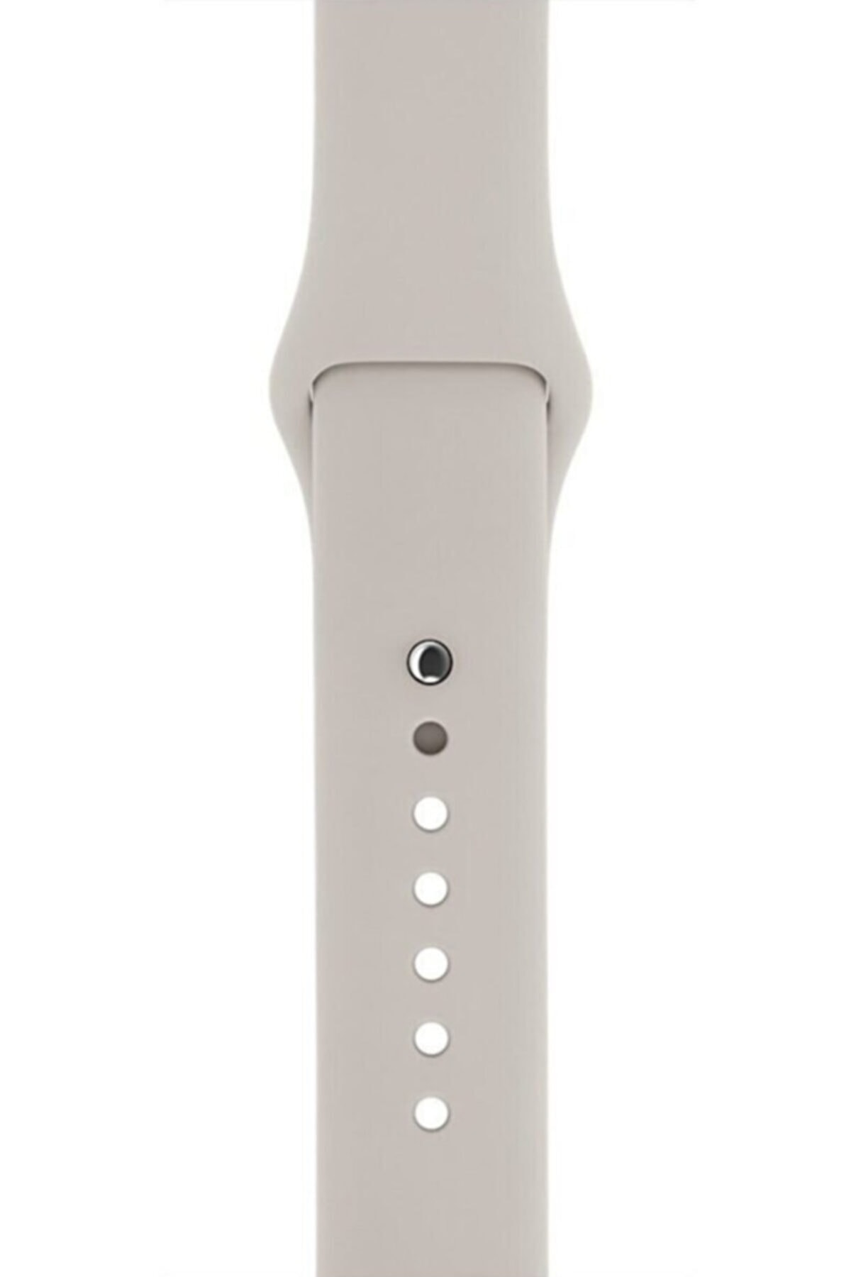 Fibaks Apple Watch 2 3 4 5 6 7 Se Uyumlu 42 44 45mm A+ Kalite Kordon Kayış Bileklik Klasik Kaliteli Silikon