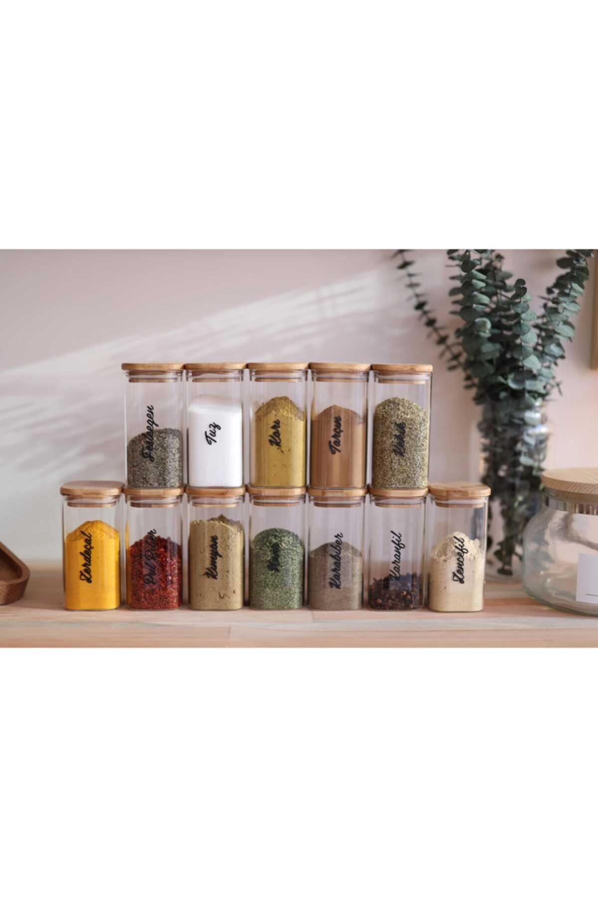 ANJEAHOME 12'li Baharatlık Seti