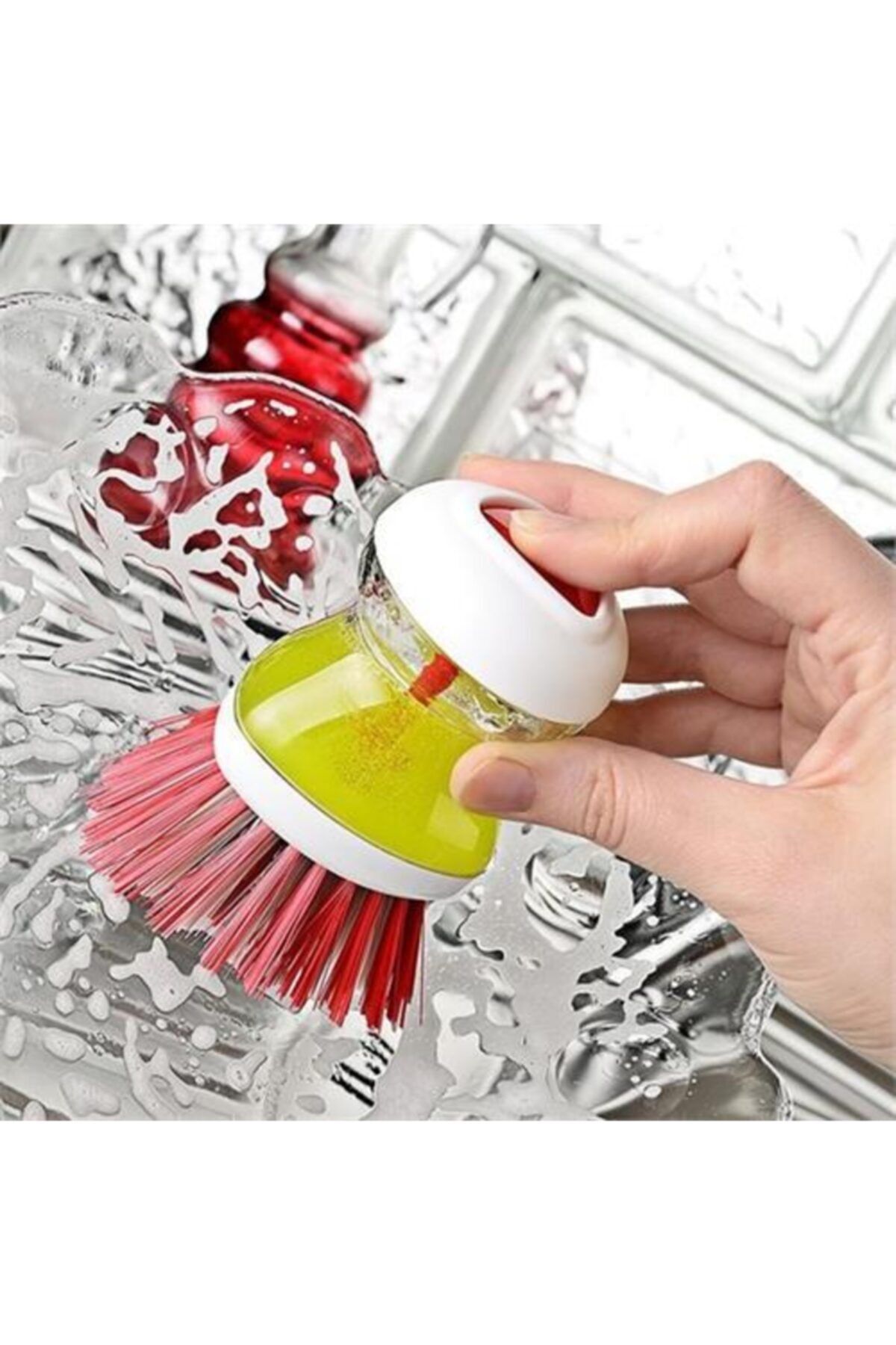 Transformacion Deterjan Hazneli Bulaşık Fırçası 883025 6 Lı Indirimli Paket