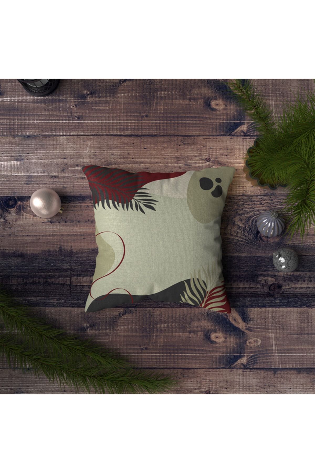 LittleHutch.co Albero Di Struzzo Süet Yastık Kılıfı