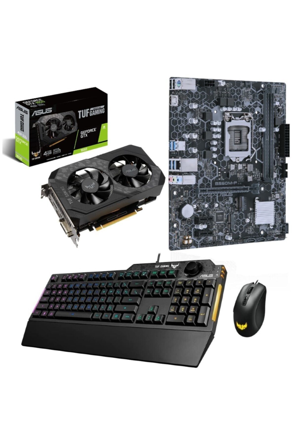 ASUS Tuf-gtx1650+b560m-p-sı+tuf Gamıng Combo