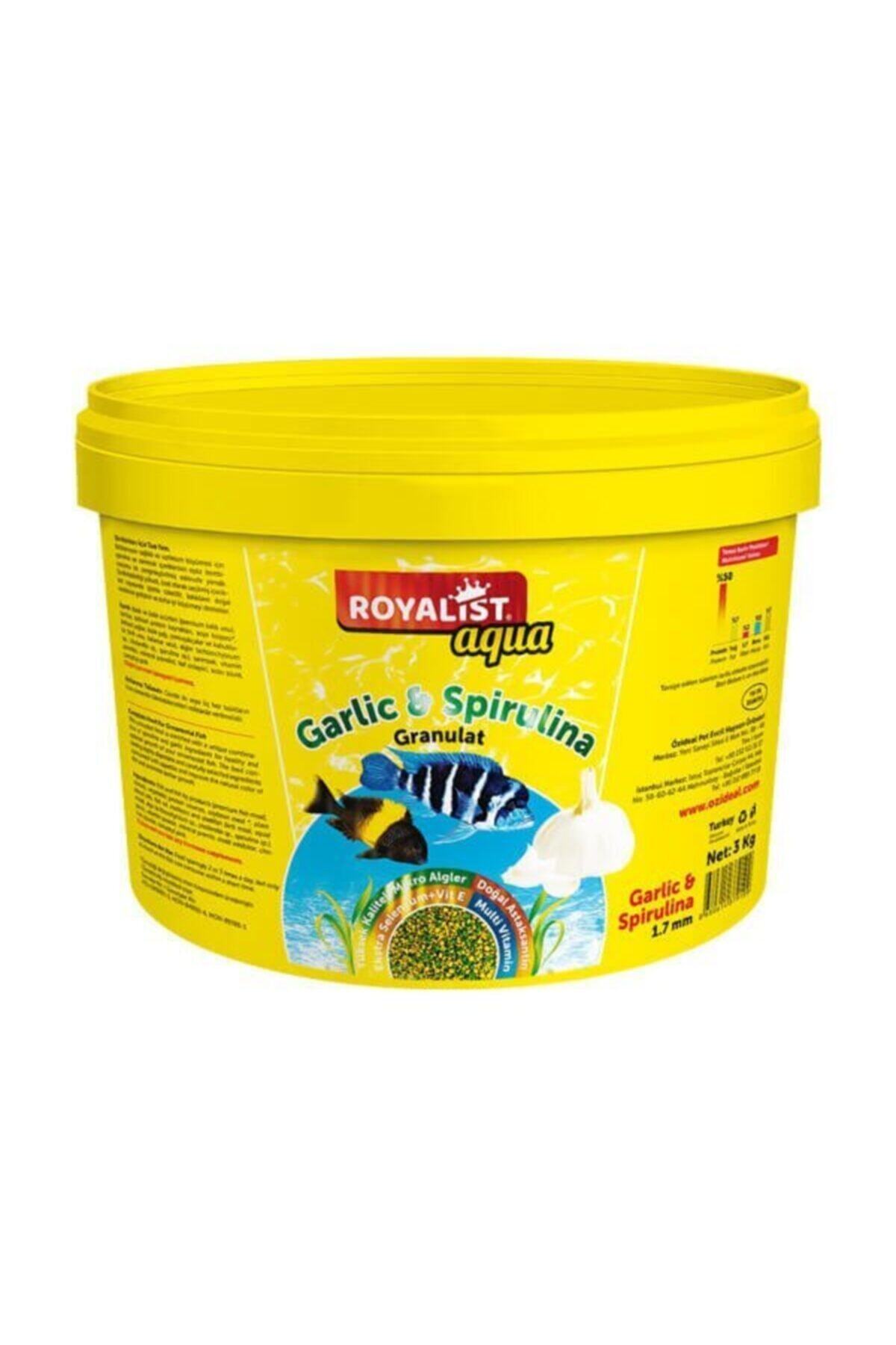 Royalist Aqua Discus Granül Kova Balık Yemi 3 Kg
