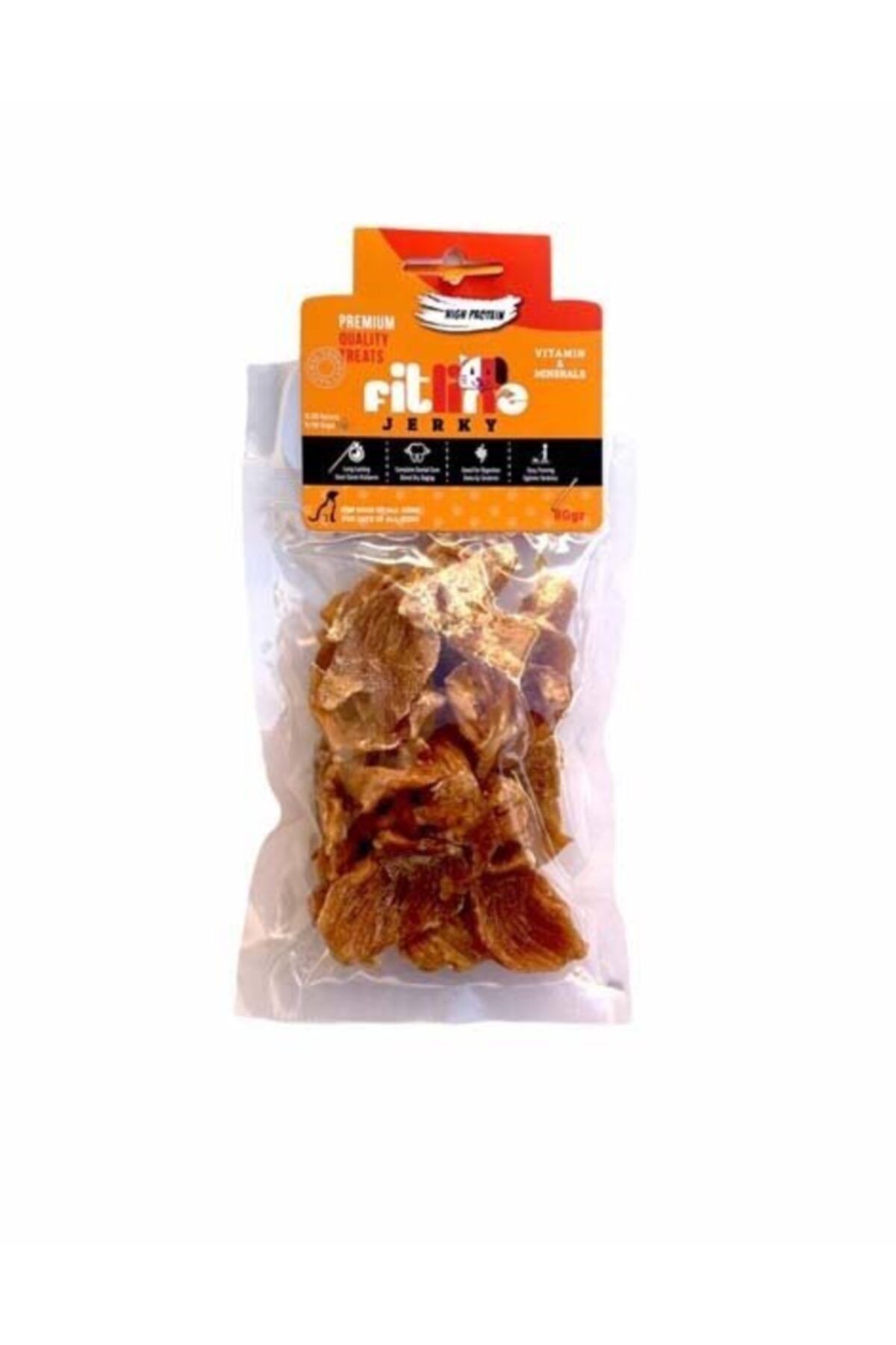 Fitline Kurutulmuş Tavuk Nugget Köpek Ödül Maması 80 Gr