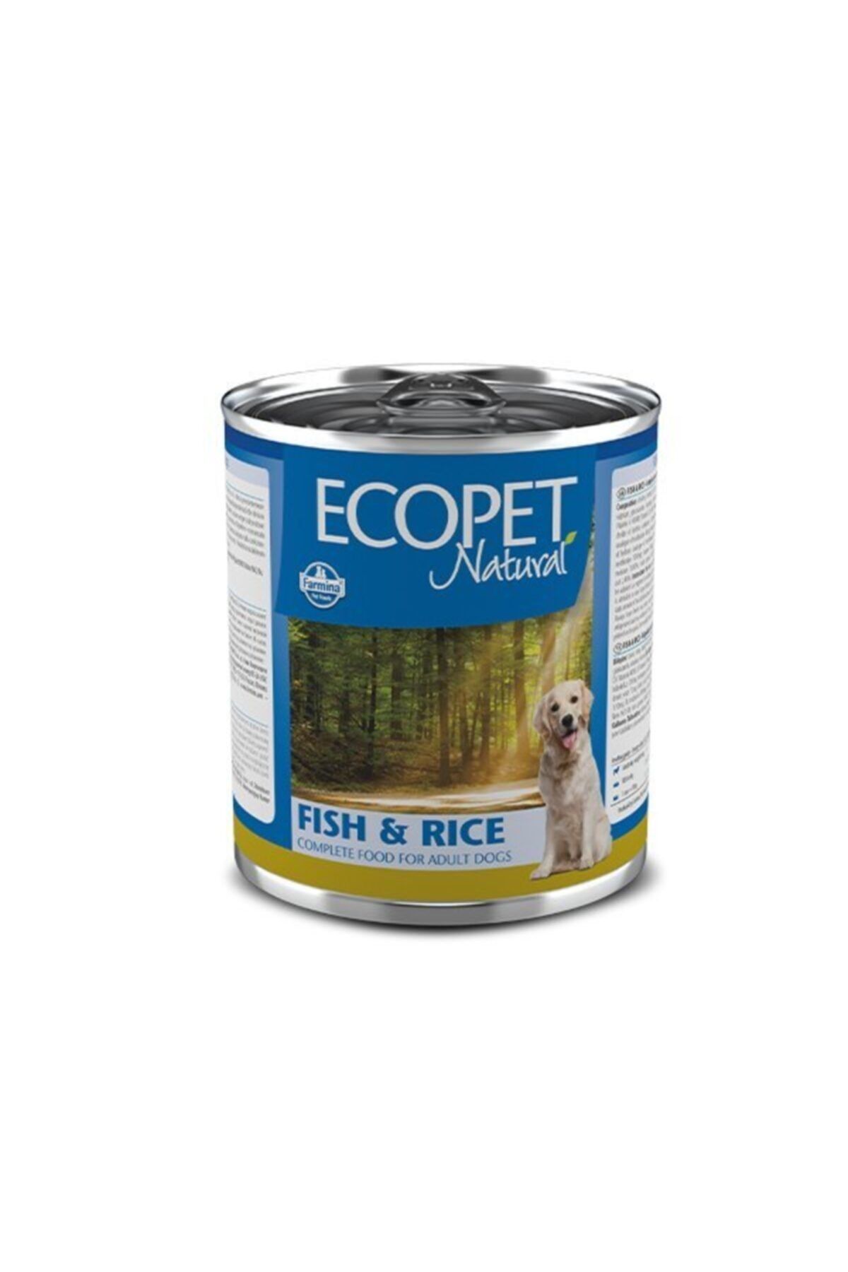 eco natura pet Ecopet Natural Balıklı Yetişkin Köpek Konservesi 300 Gr