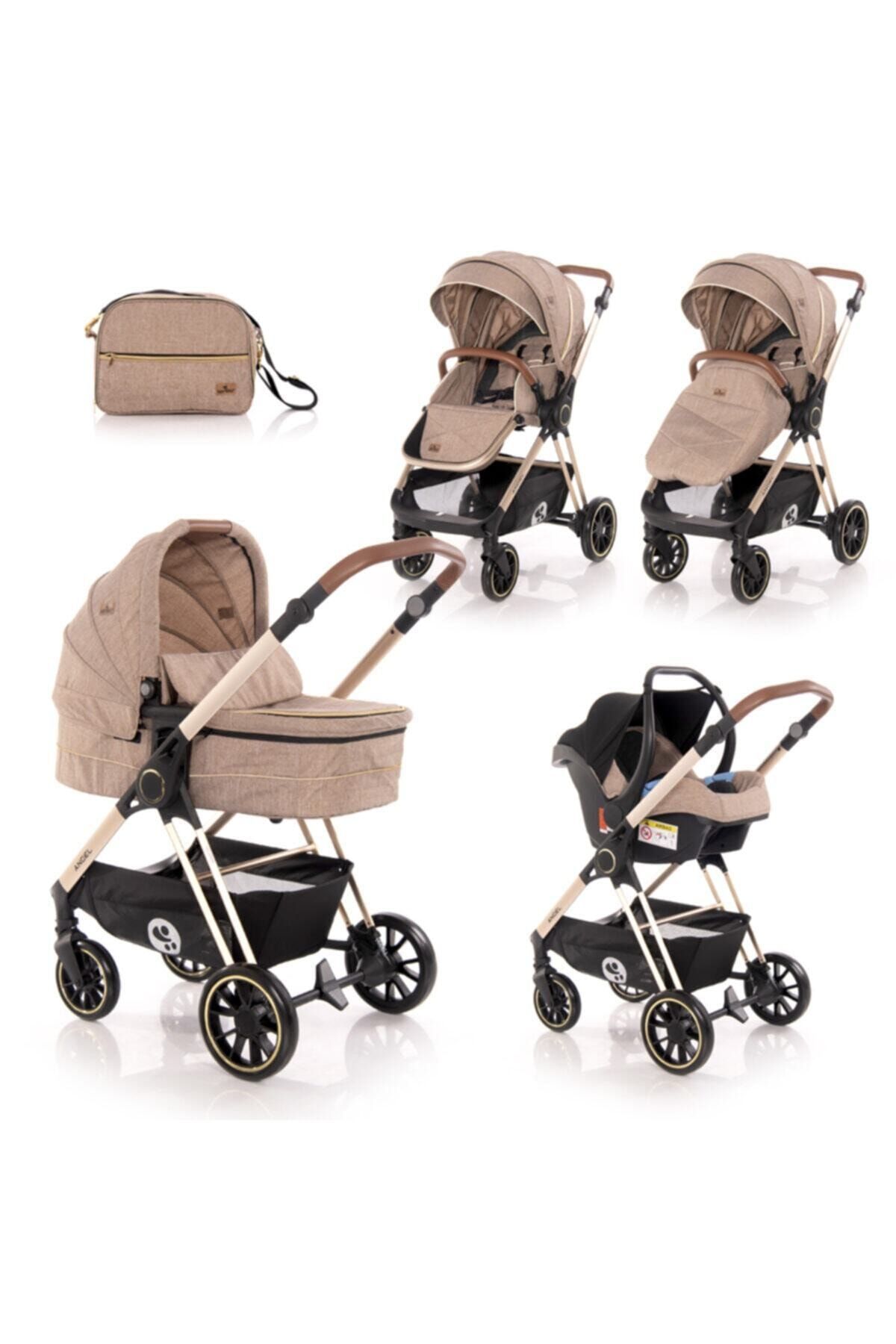 LORELLİ Angel Travel Sistem Bebek Arabası - Beige