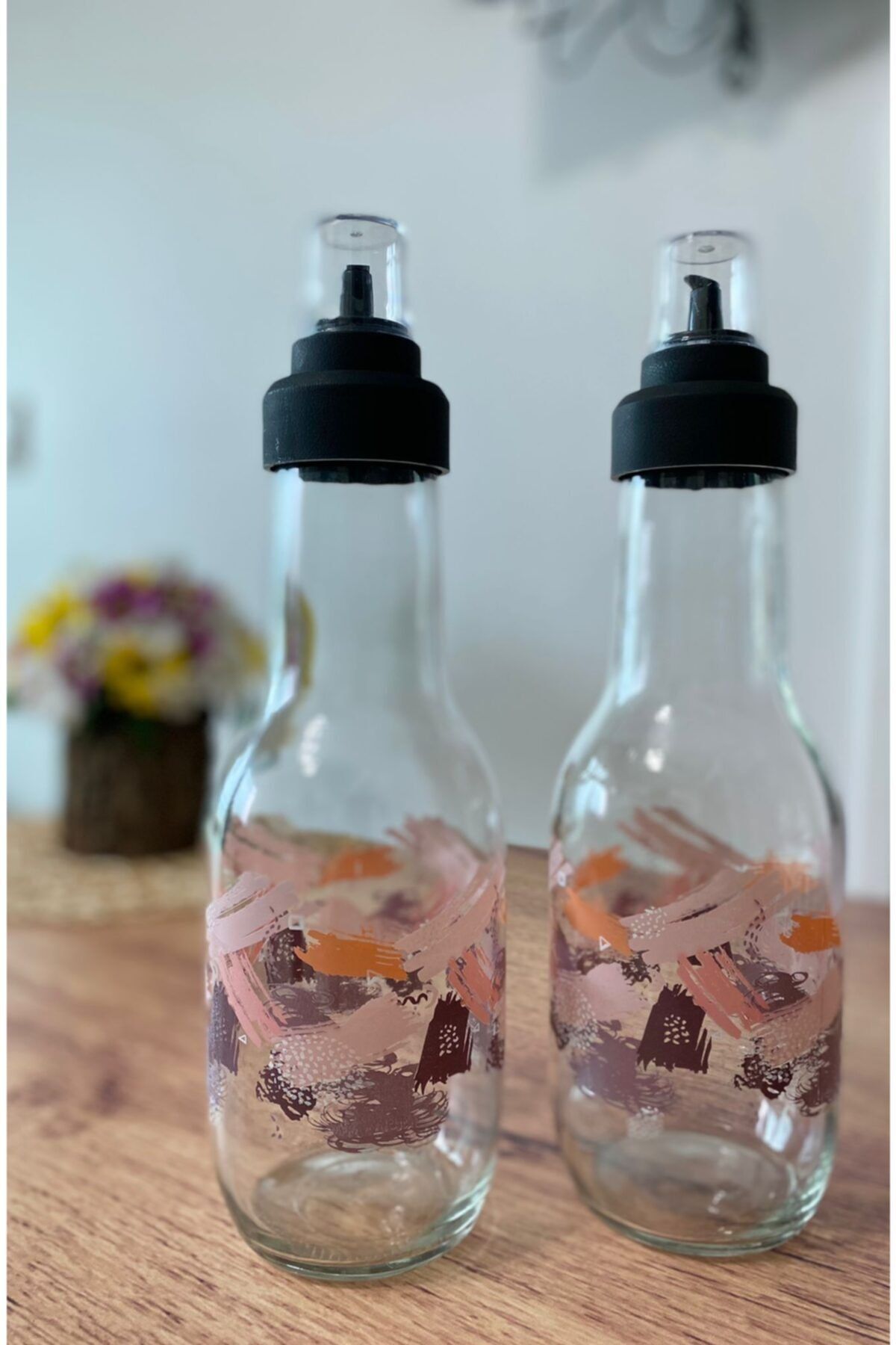 Bayev Squid 2 Adet Damlatmaz Akıllı Cam Yağlık-sirkelik Seti 1 Litre