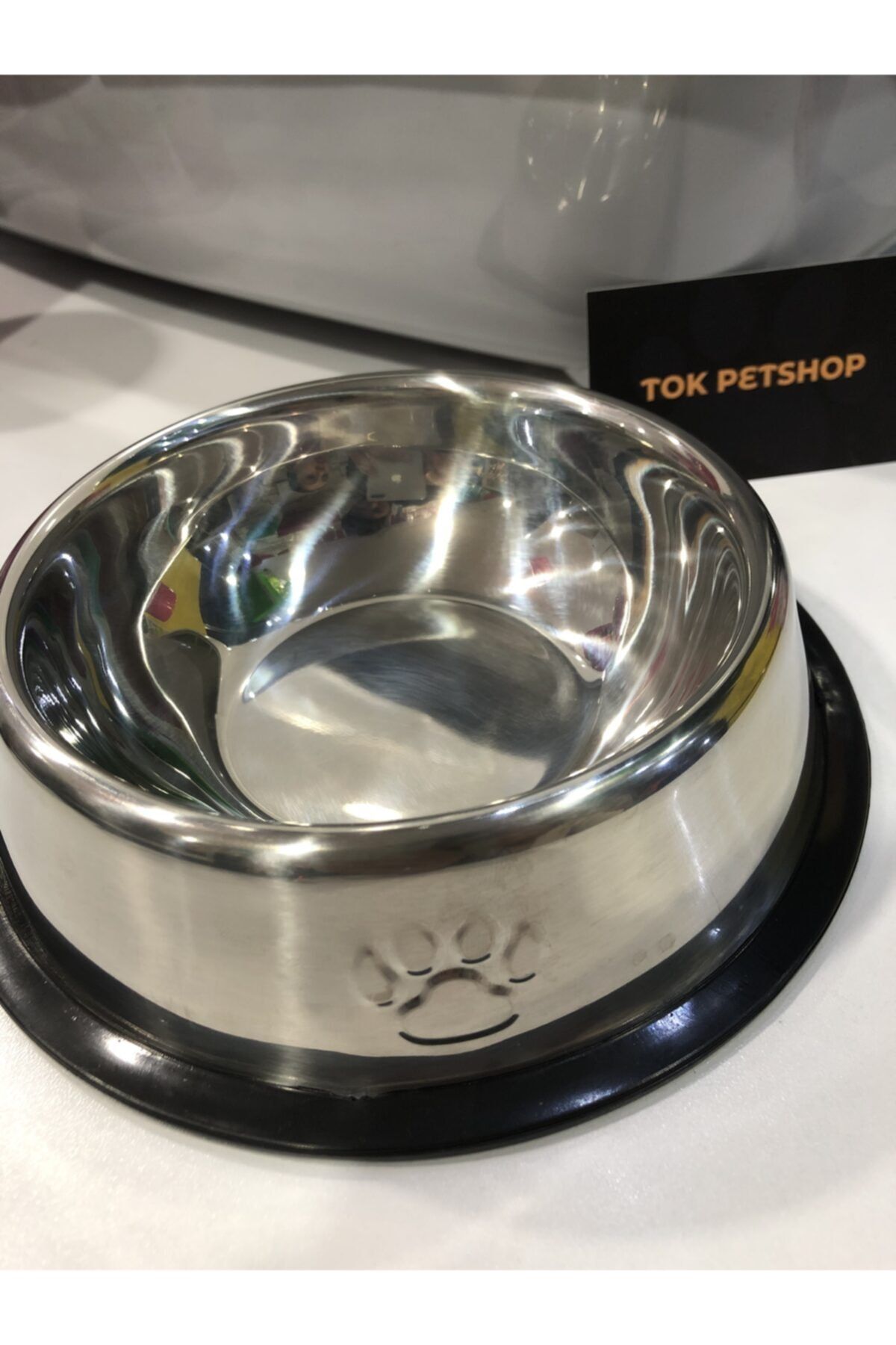 shippo Patili Çelik Mama Kabı 8oz Tokpetshop