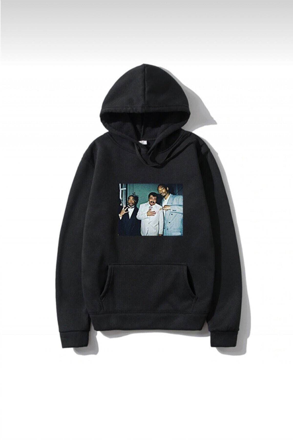 IvırZıvır Unisex Siyah Müslüm Gürses Sweatshirt