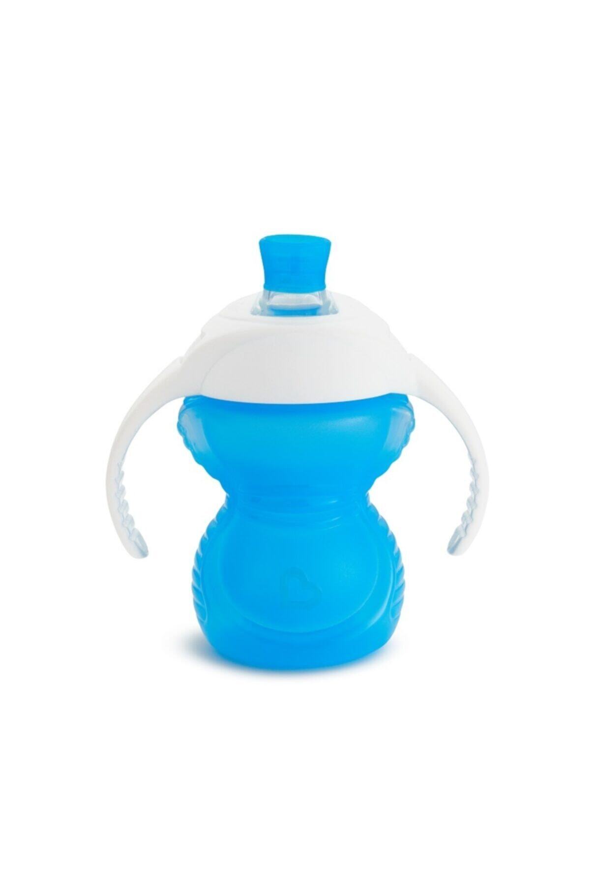 Munchkin Tıklama Kilitli Uçlu Alıştırma Bardağı, 6ay 236ml Mavi