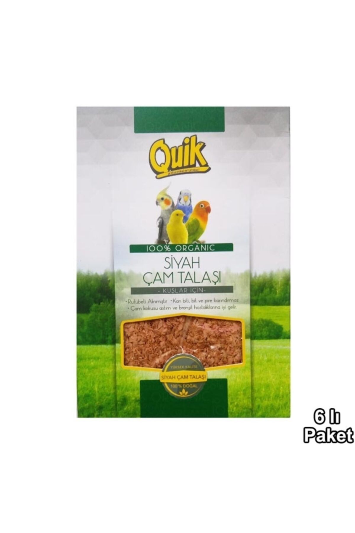 Quik Siyah Çam Talaşı Yuva Için