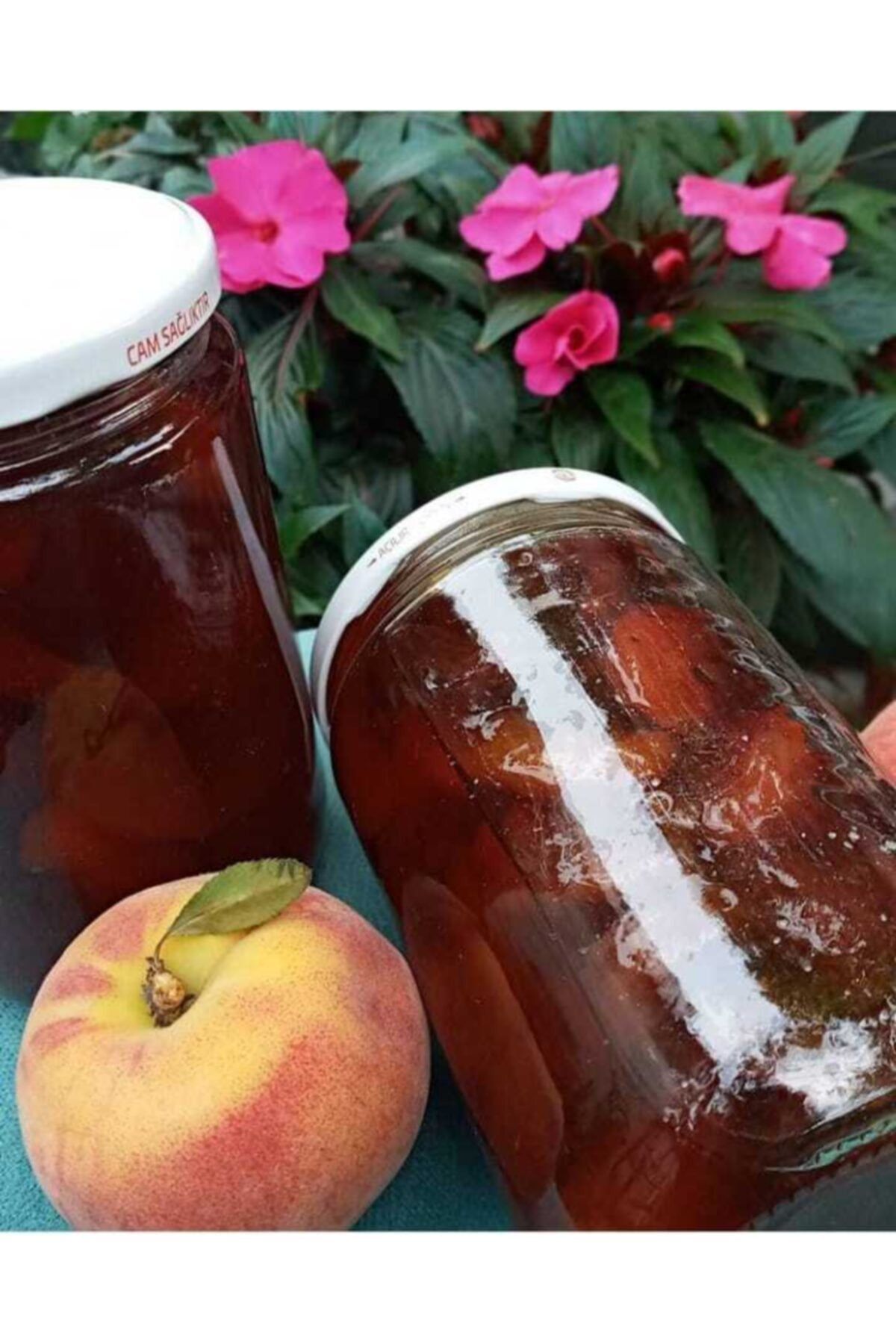 seraphome Şeftali Reçeli Ev Yapımı 1 Kg