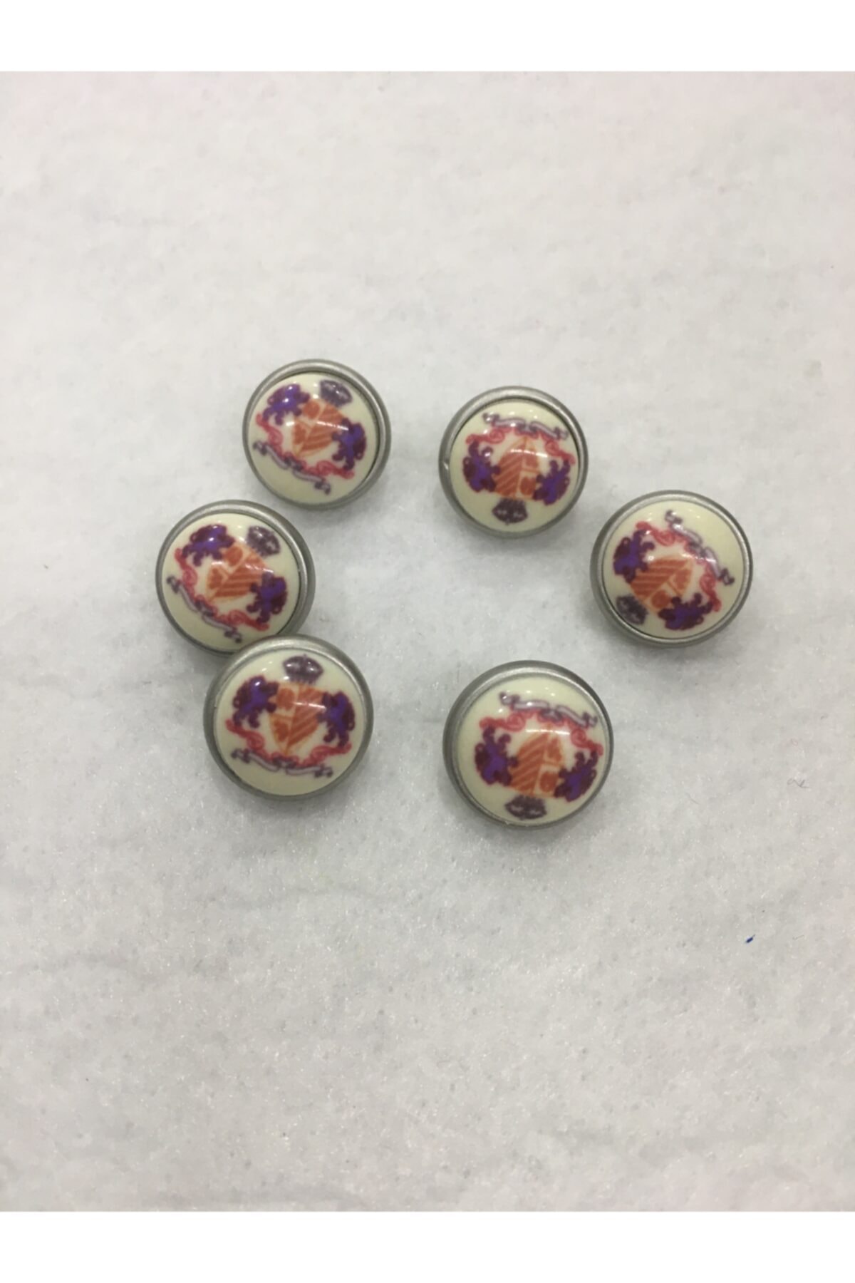 karantuhafiye Italyan Metalize Kol Ve Hırka Düğmesi 6 Lı Set