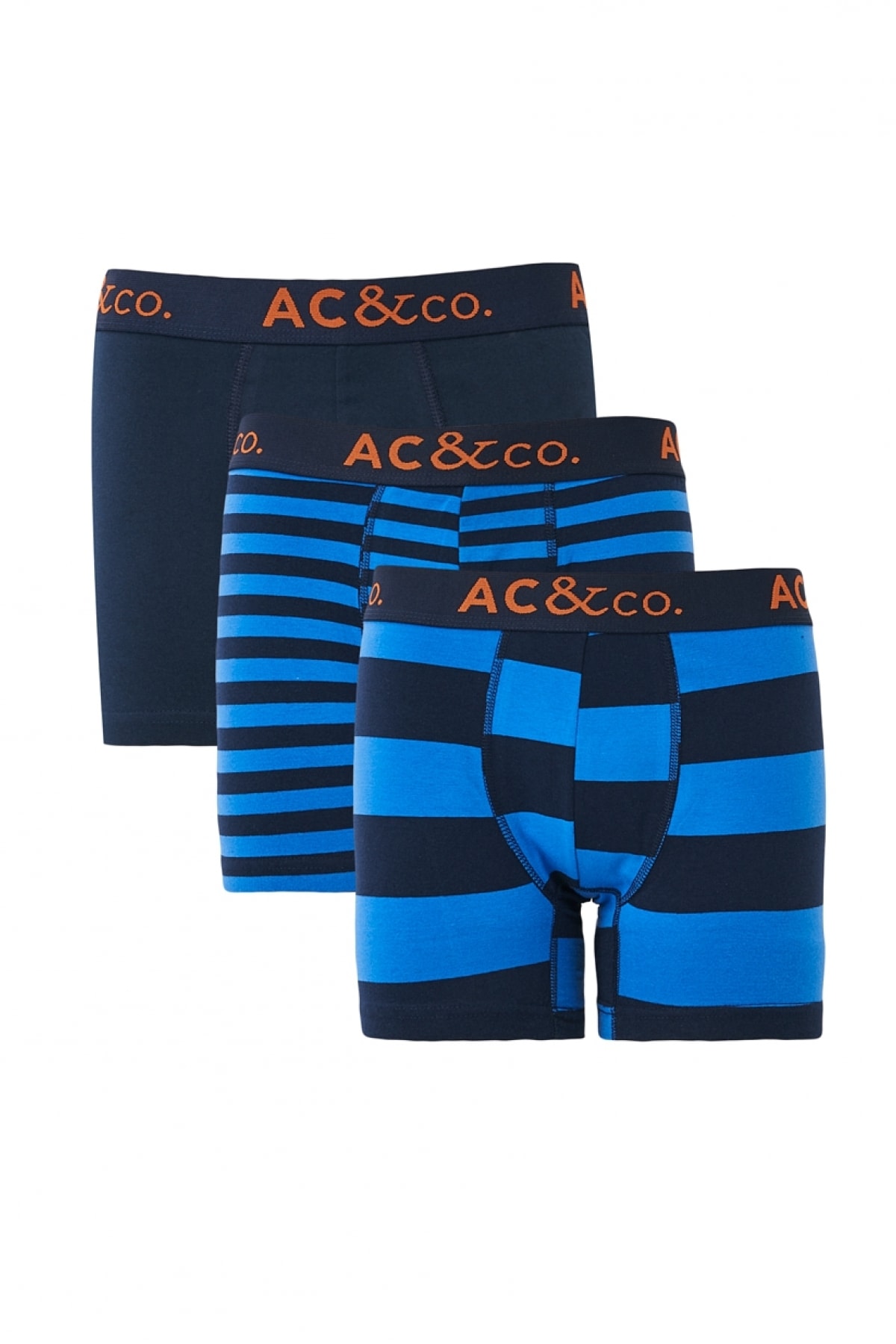 AC&Co / Altınyıldız Classics Erkek Lacı-ındıgo Desenli Boxer