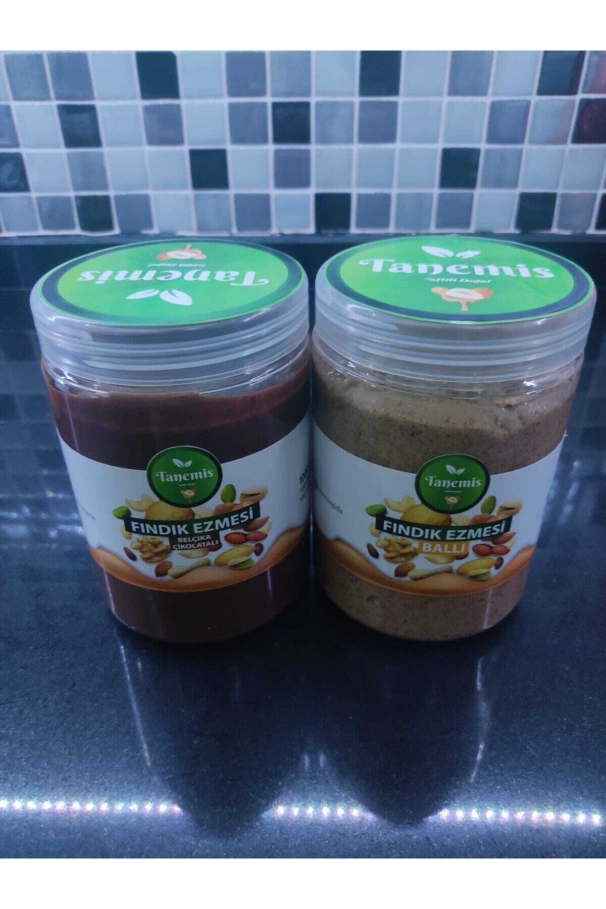 Tanemis 1kg Ballı 1 kg Belçika Çikolatalı Fındık Ezmesi