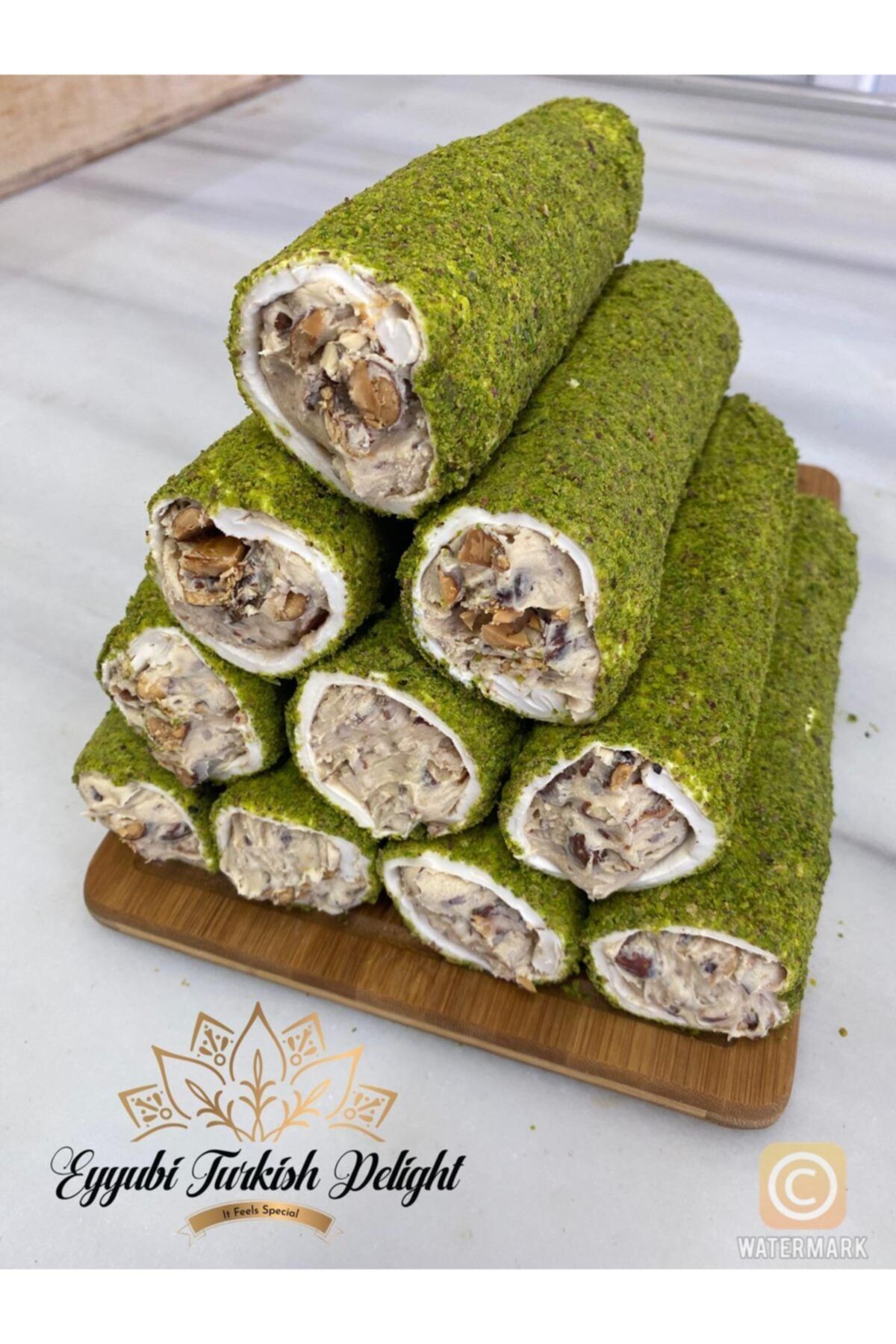 Eyyubi Turkish Delight Delux Toz Antep Lokum 1 Kg