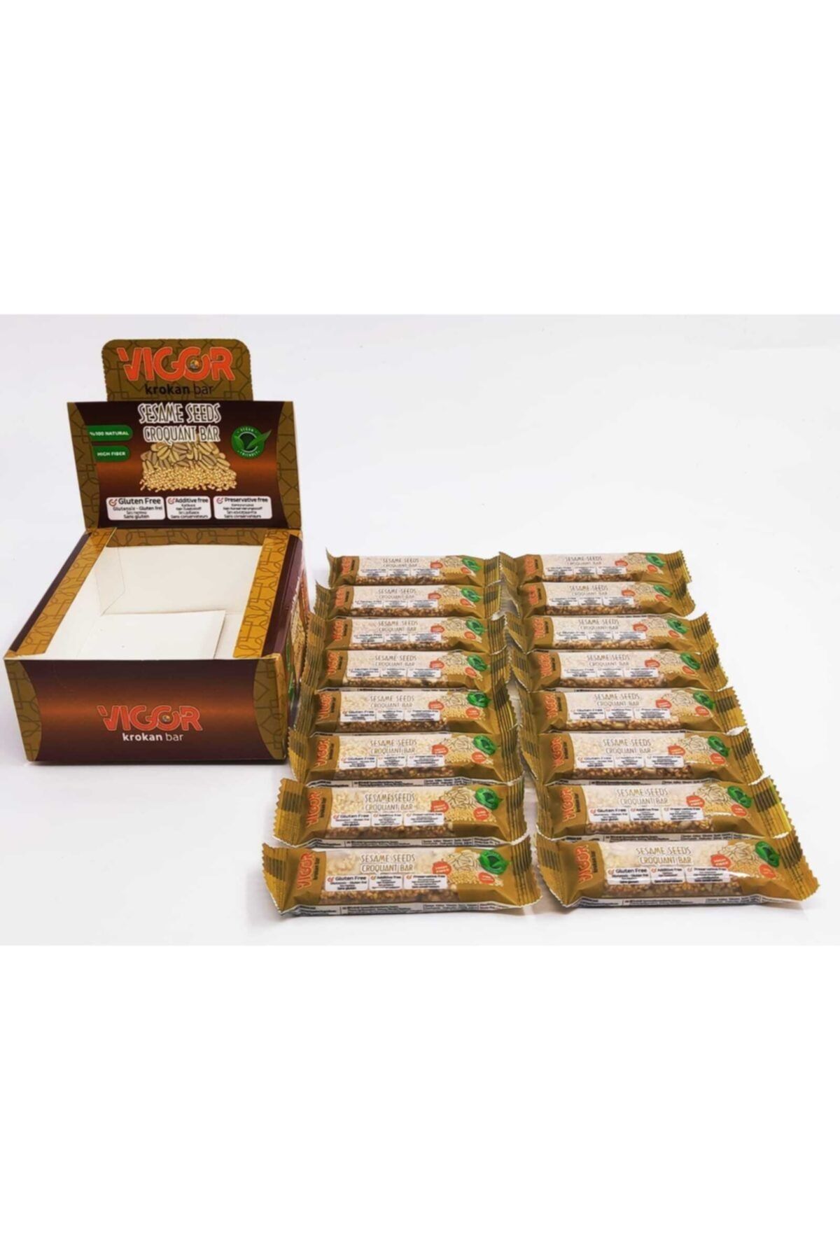 Vigor 3 Lü Susam Ve Çekirdekli Krokan Bar 35gr * 3 Ad