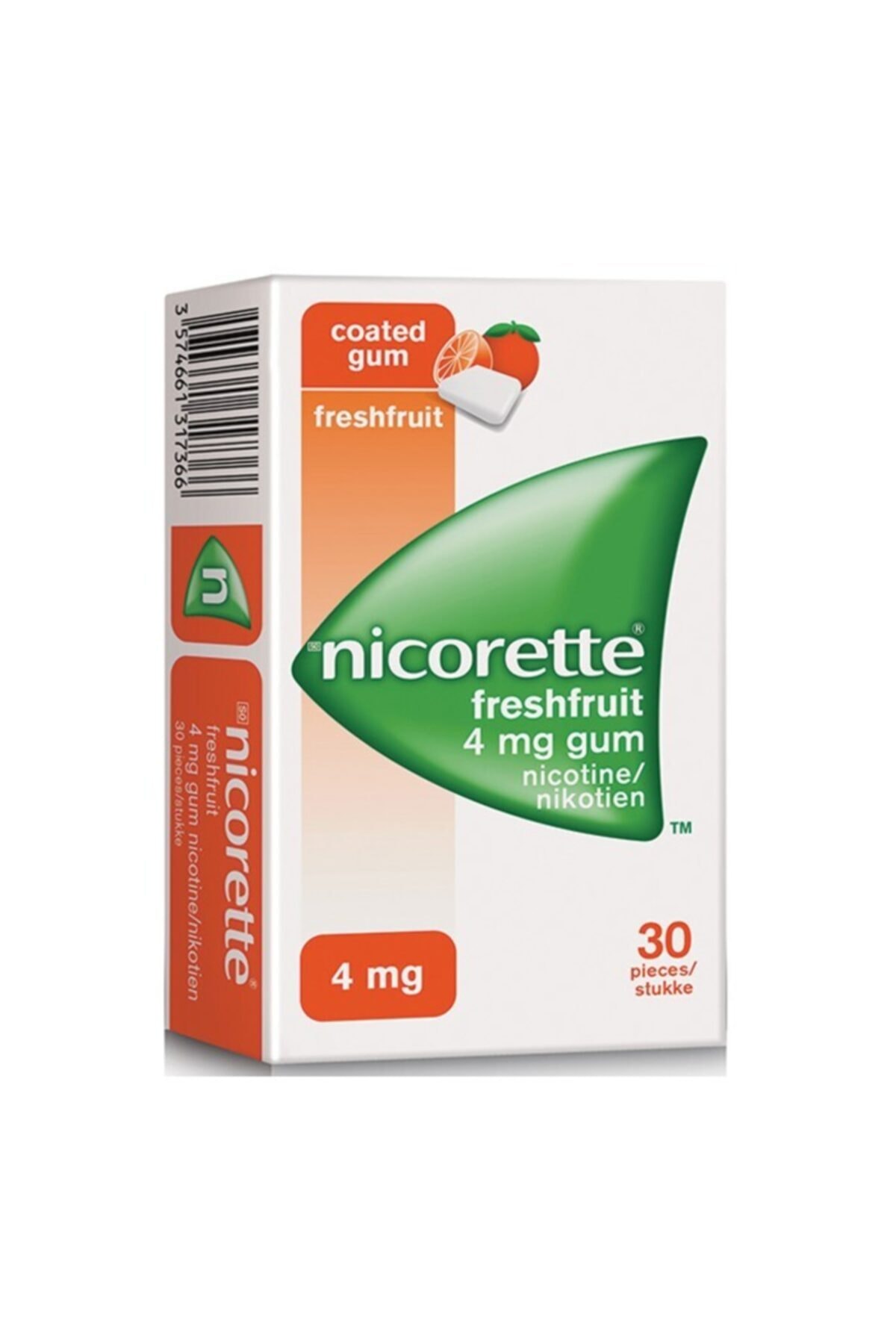 Nicorette Freshmint 4 Mg Naneli Sakız 30 Adet