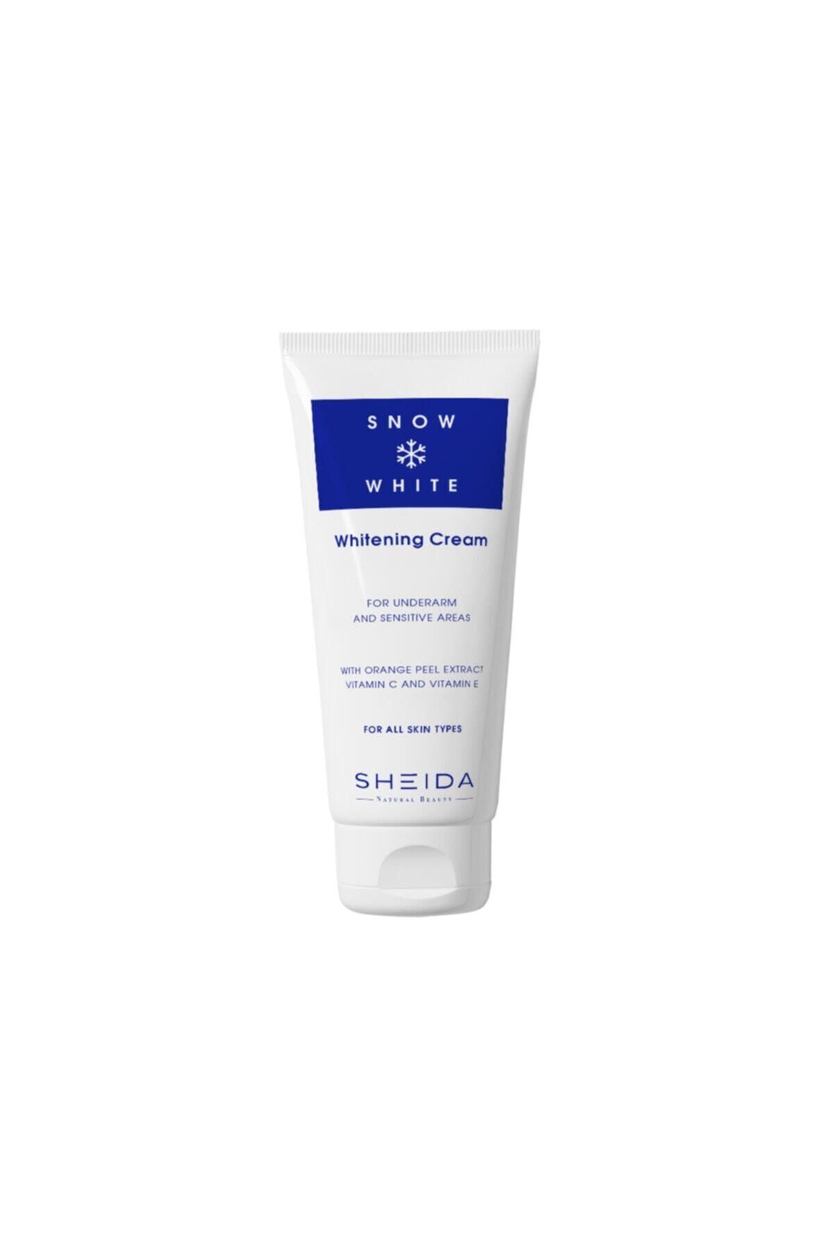 Sheida Snow White Özel Bölge Ton Açıcı Ve Beyazlaştırıcı Krem 75 Ml