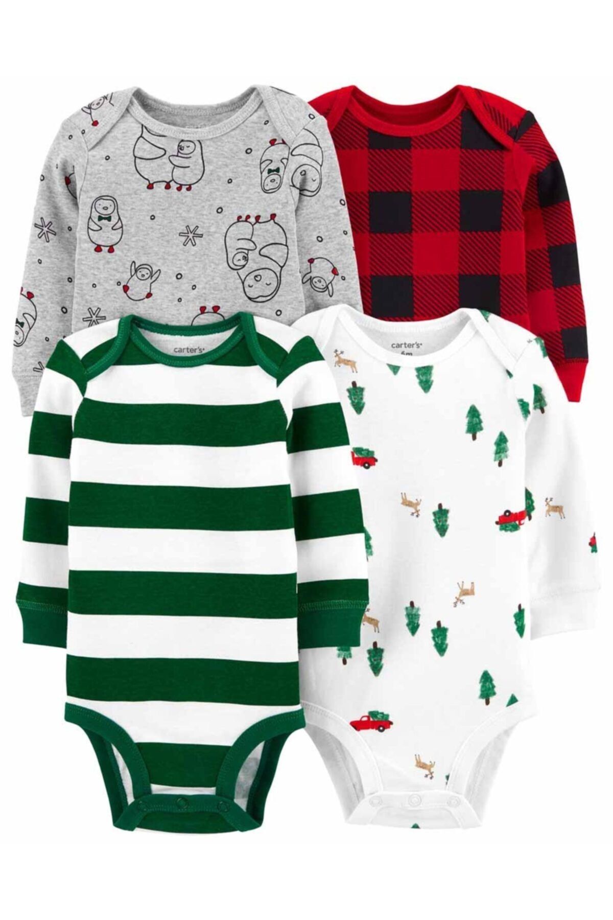 Carter's 1m102810 Layette Erkek Bebek 4'lü Body