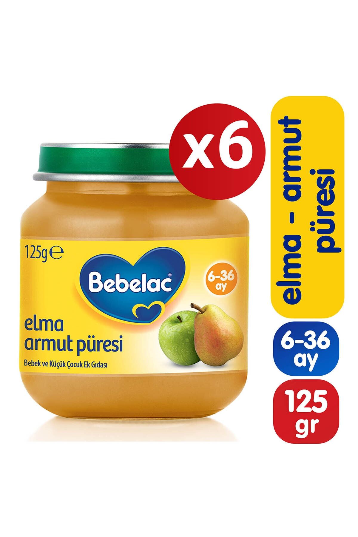 Bebelac Elma Armut 125gr 6x Paket