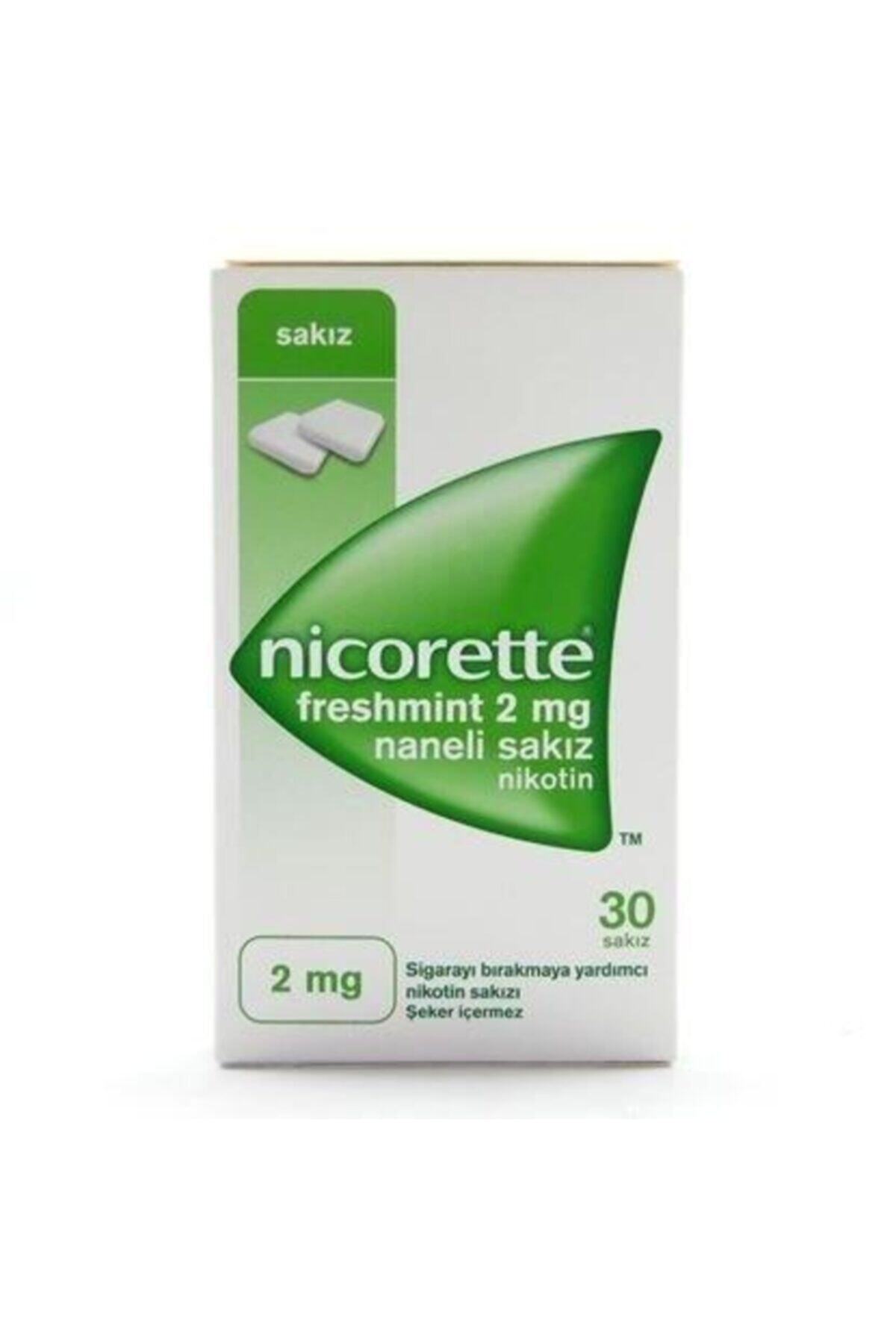 Nicorette 2 Mg 30 Lu Nikotin_sakızı Naneli