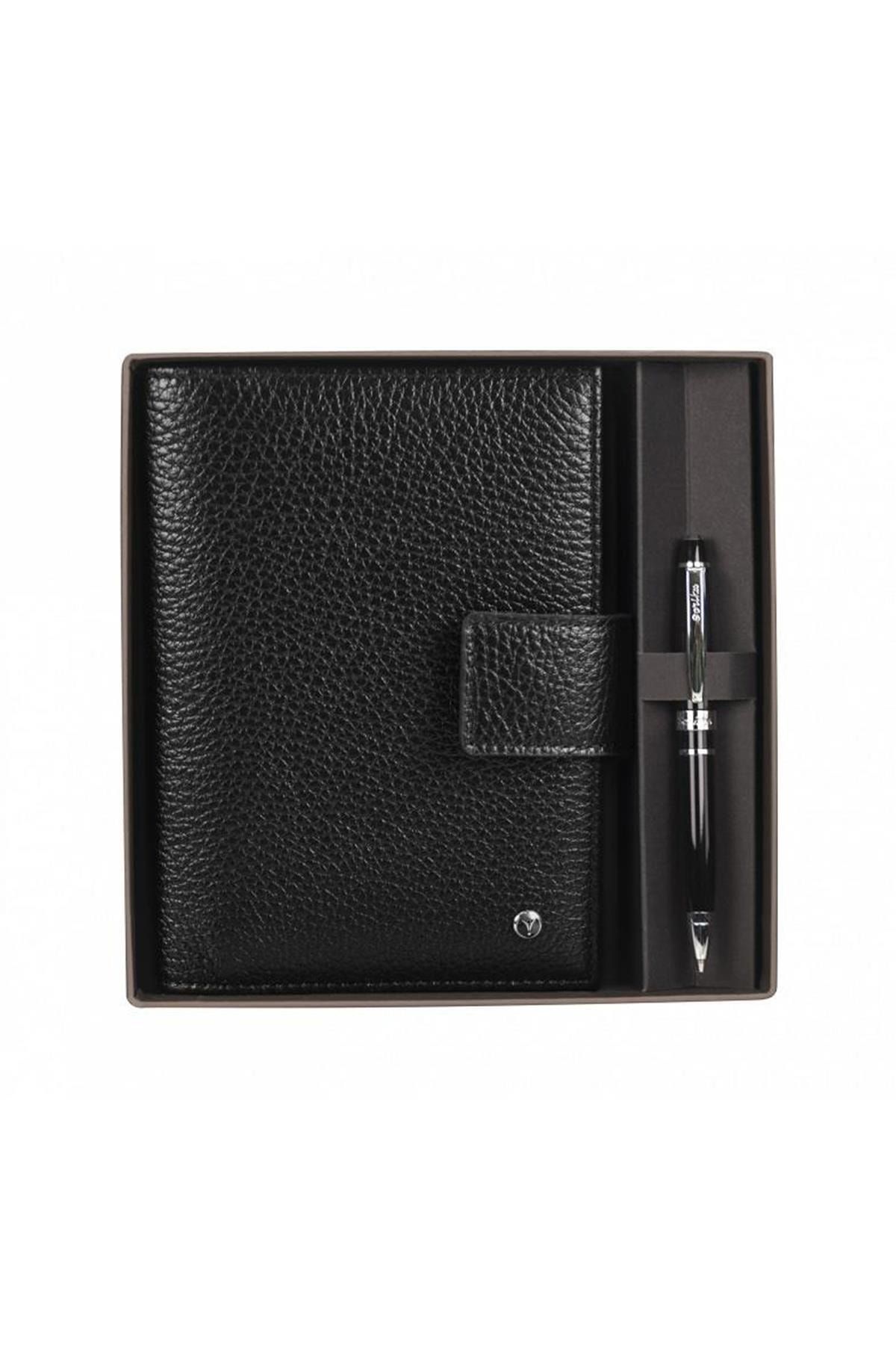 Scrikss Dr2202-1 Toscana Siyah Cep Ajandası