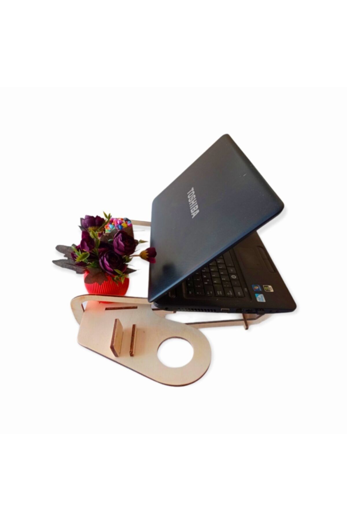Wess Dizayn Ahşap Laptop Standı Wd500
