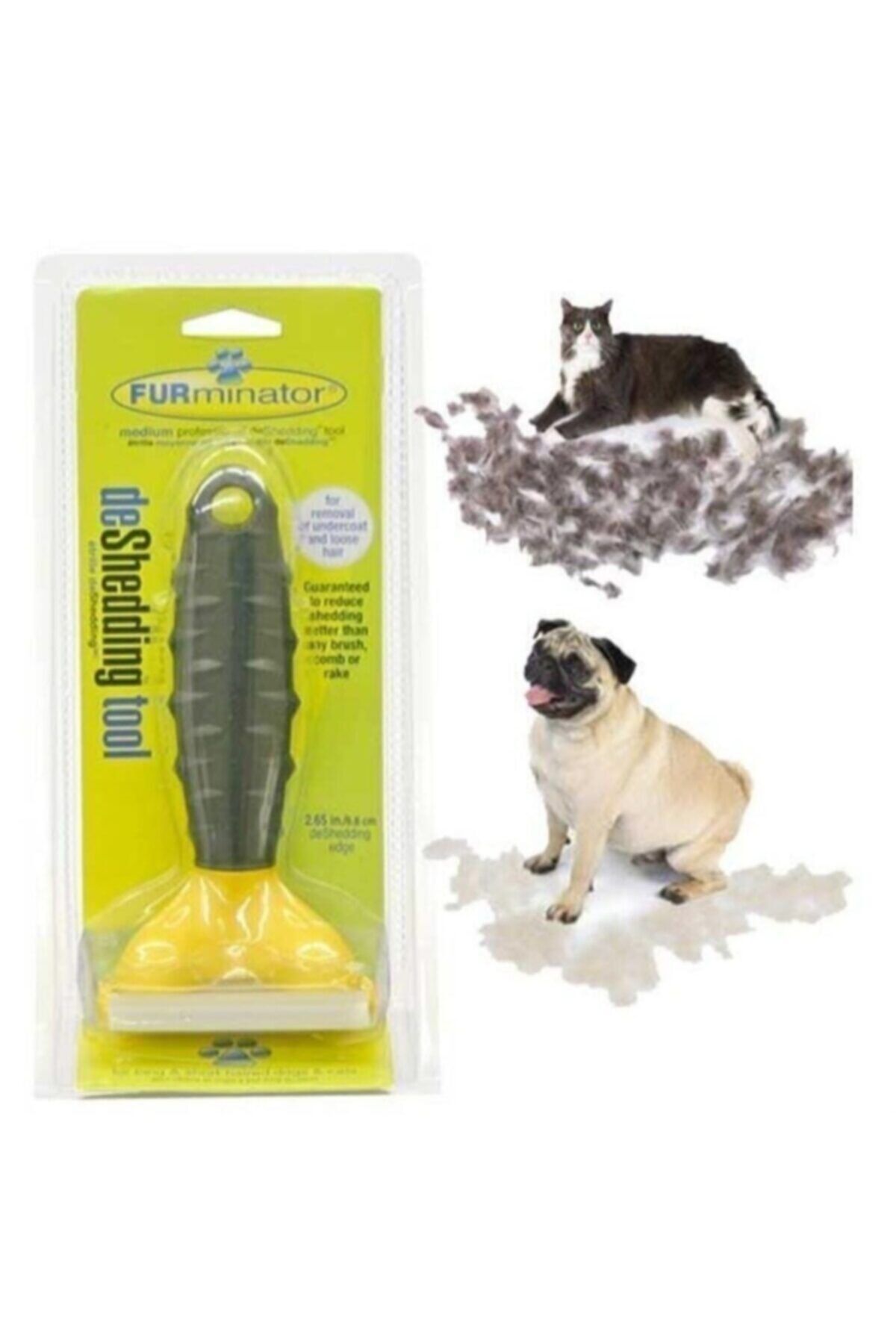 DOG&DOG Fubnimroat Kedi Ve Köpek Tüy Inceltici Tarak M Boy