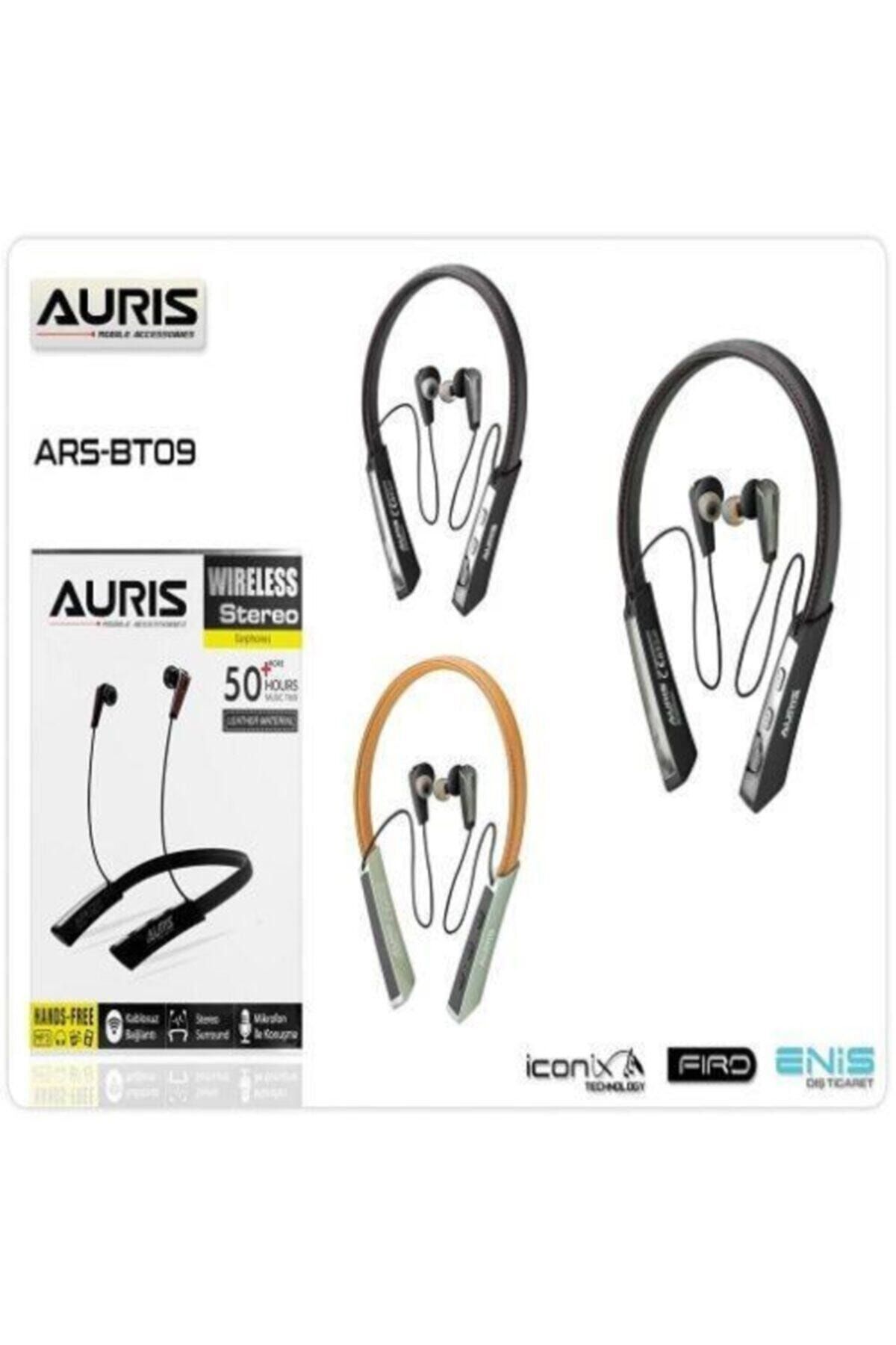 Rixos Auris Bt09 Wireless - Bluetootlu Sport Deri Desenli Kulakiçi Kablosuz Kulaklık