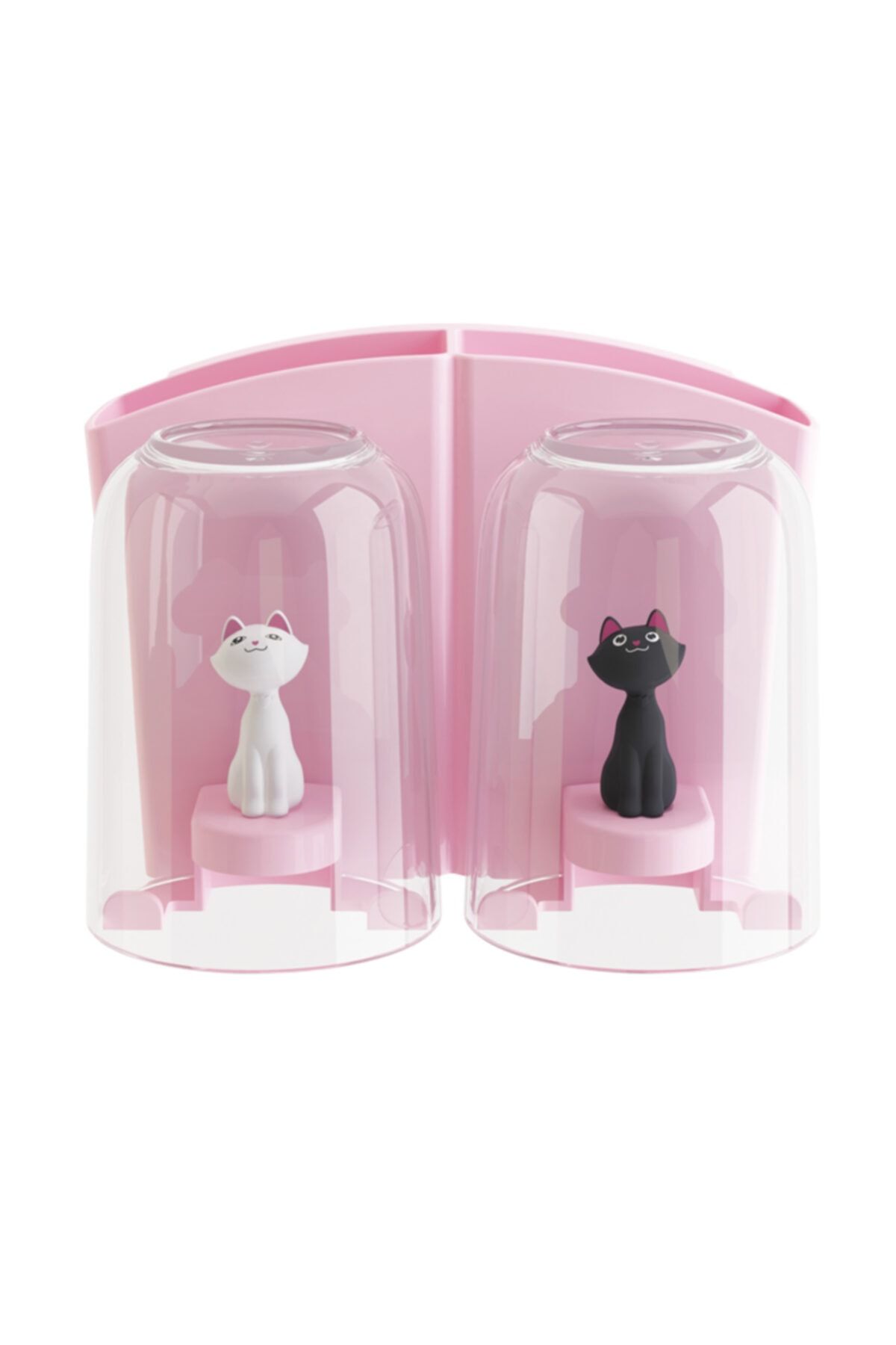 LUCKY CAT Kedili Ikili Banyo Seti 16.5*14*12.7 Cm