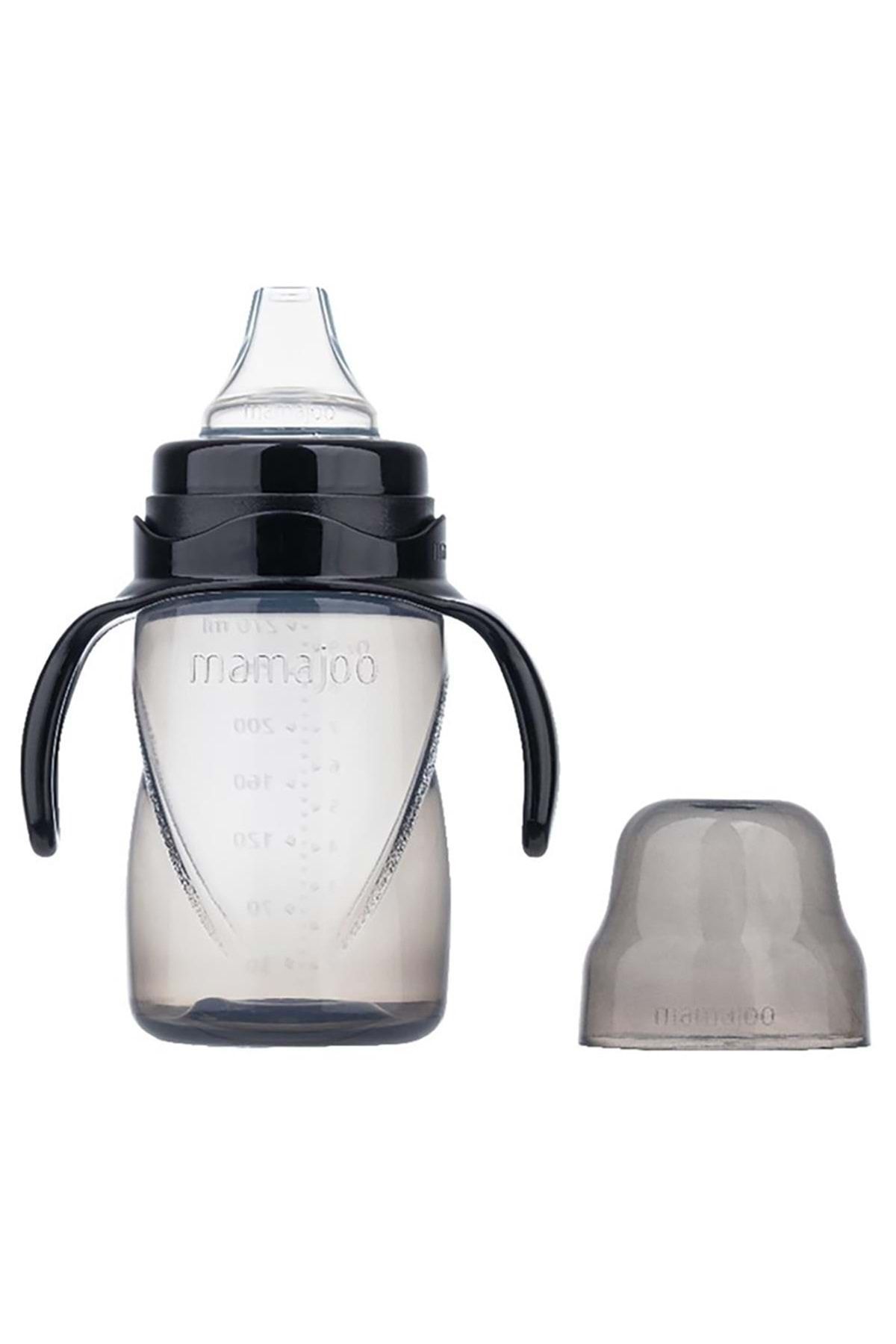 Mamajoo Kulp.aktmz.eğitici Bardak Black 270ml&anti-kol.bard.ucu