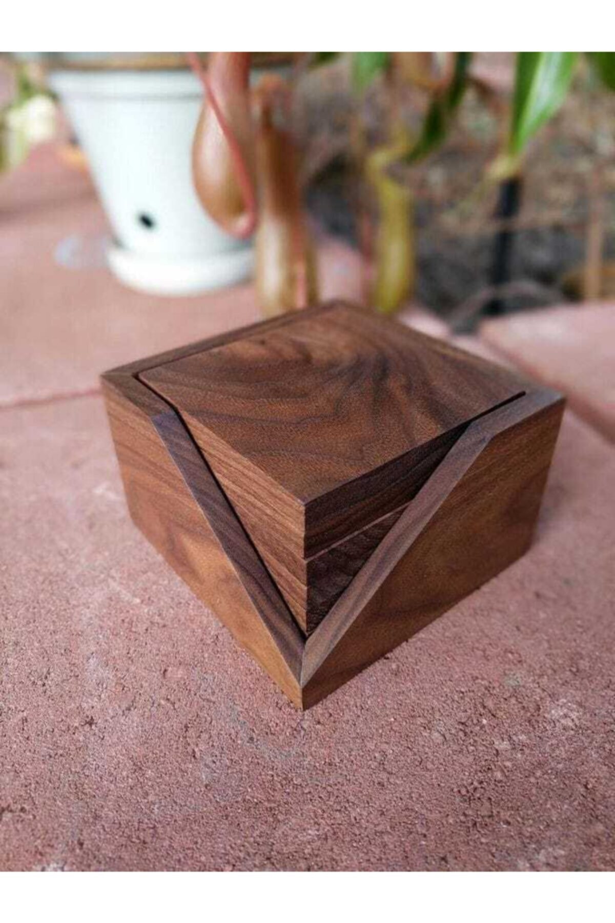 woodbalm Ahşap Bardak Altlığı 6'lı